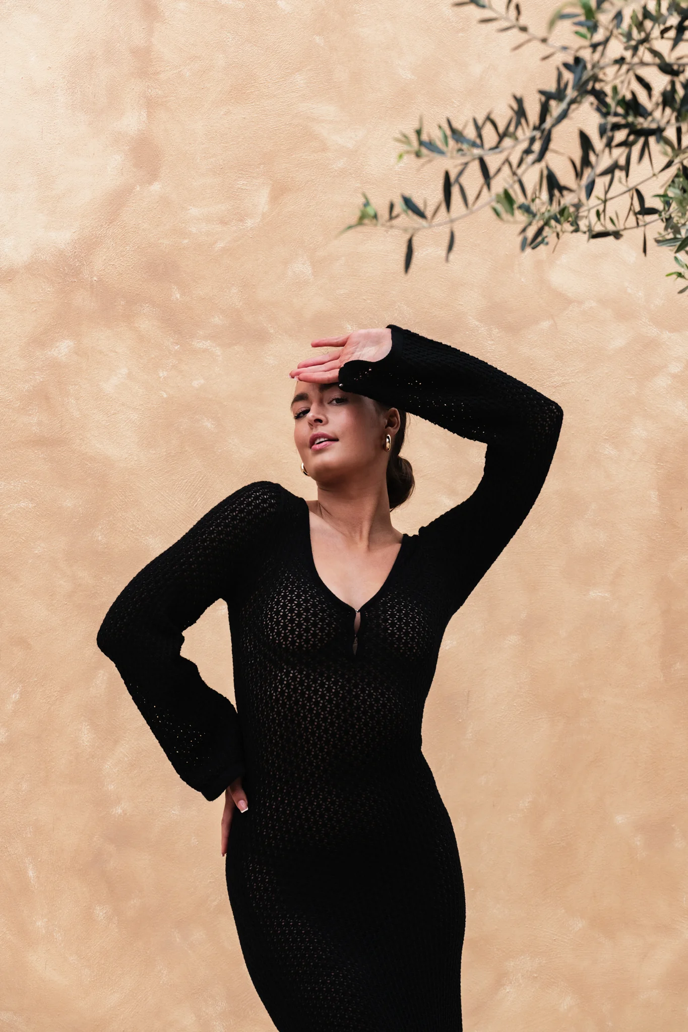 AWEMMA Long Dress - Black - Image 3