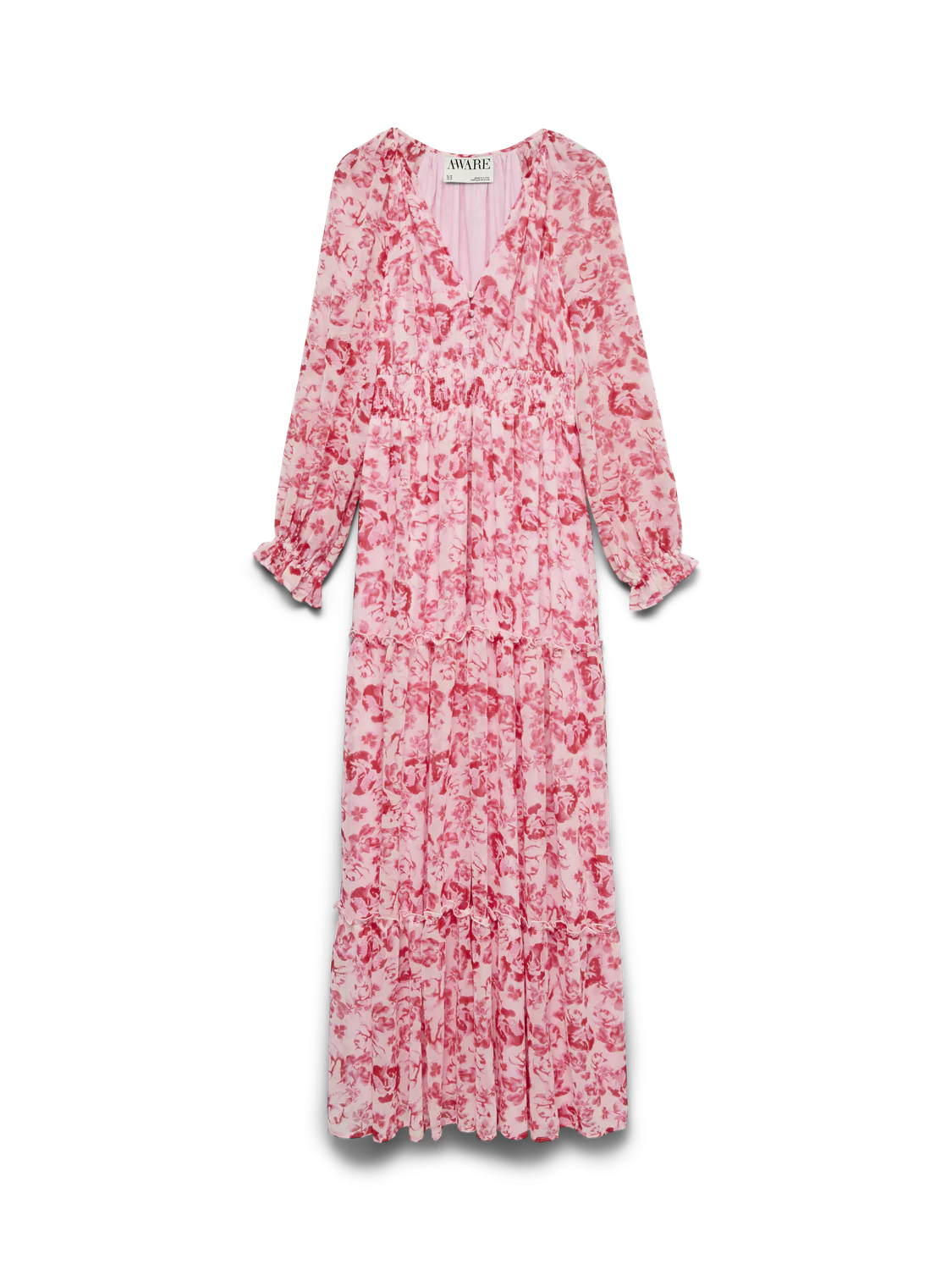 AWMAUDE Long Dress - Pink Marshmallow - Image 6
