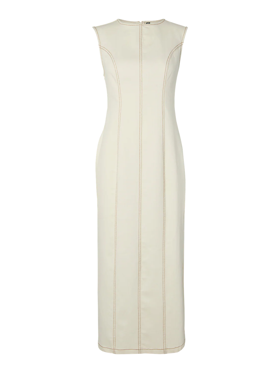 PCFRANNA Long Dress - Sweet Corn - Image 6