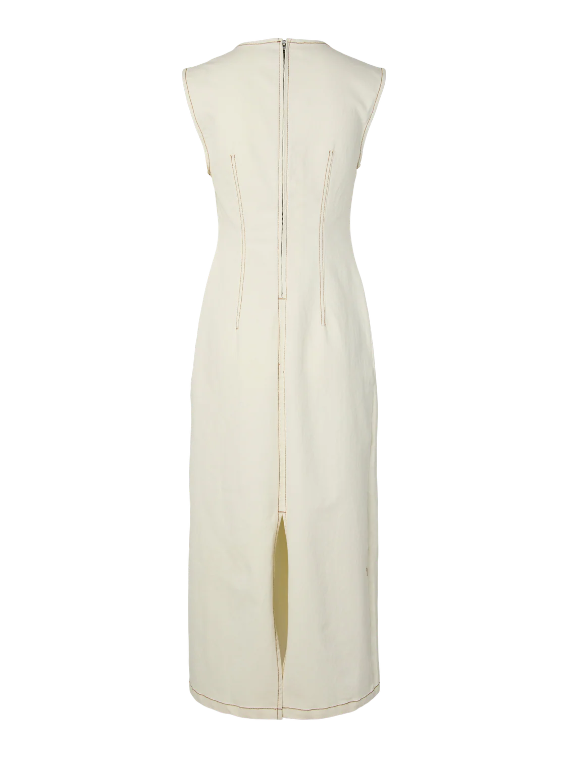 PCFRANNA Long Dress - Sweet Corn - Image 7