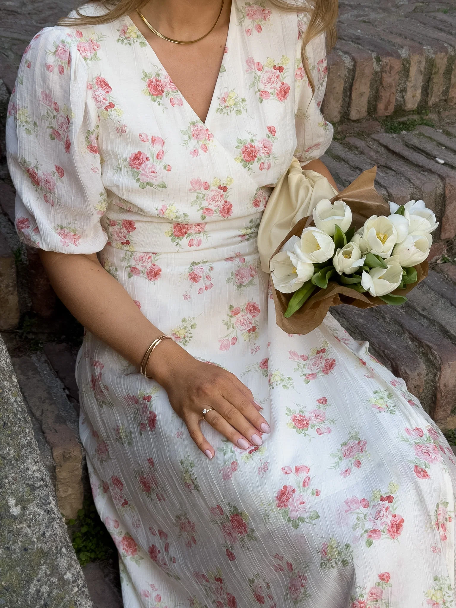 VMBELLA Midi Dress - Birch - Image 6