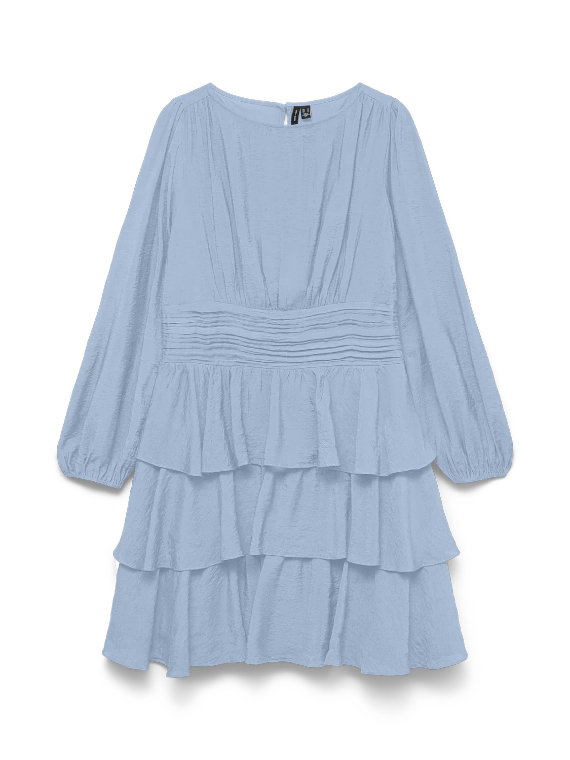 VMLISE Short Dress - Cashmere Blue - Image 6