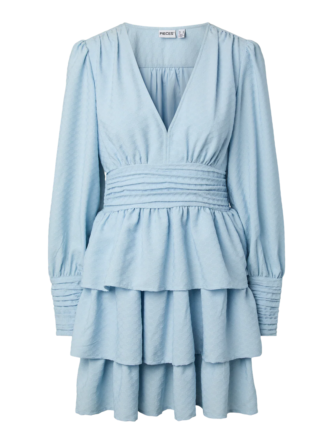 PCMONIKA Short Dress - Cashmere Blue - Image 2