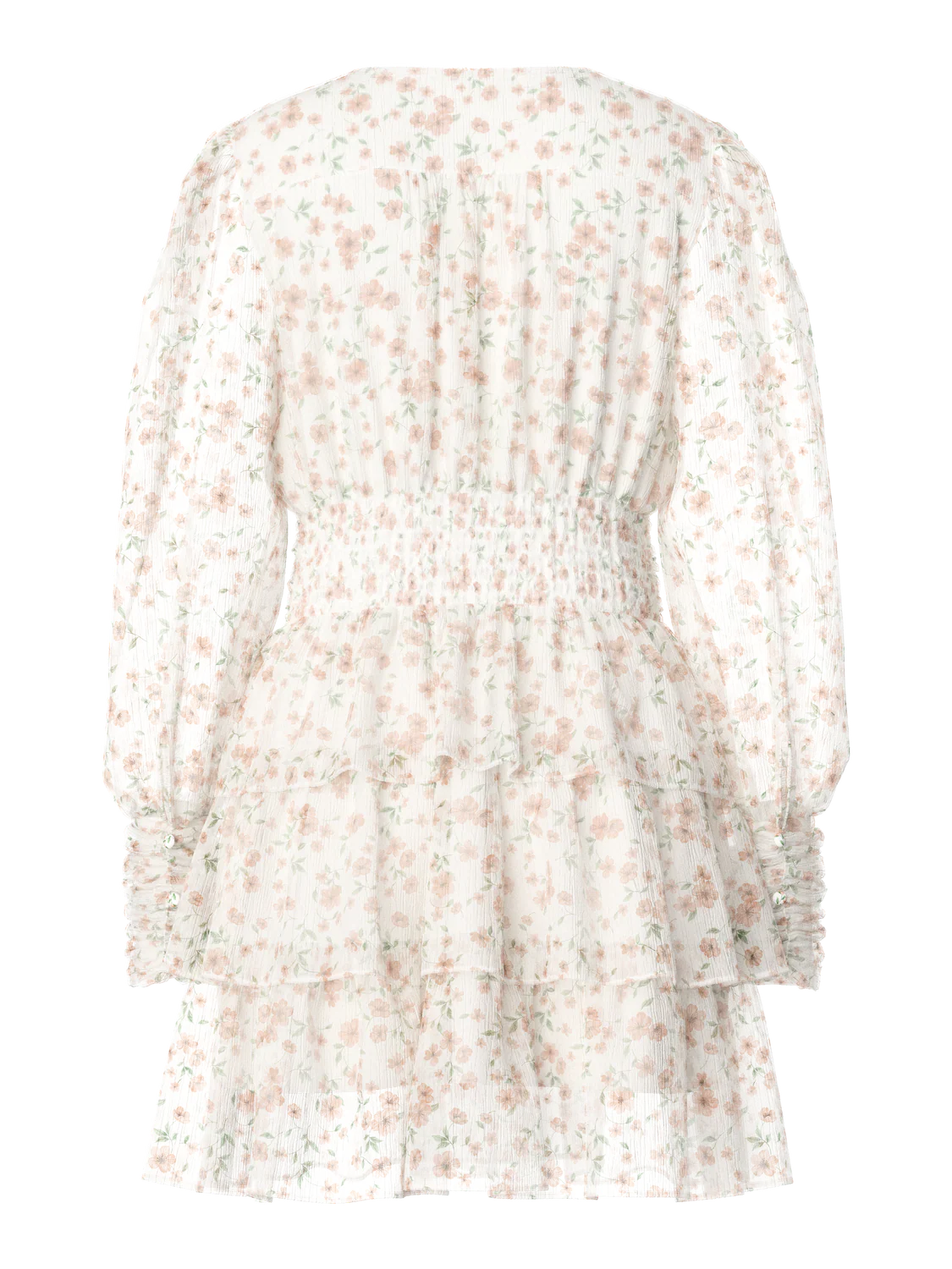 PCMONIKA Short Dress - Cloud Dancer - Image 3