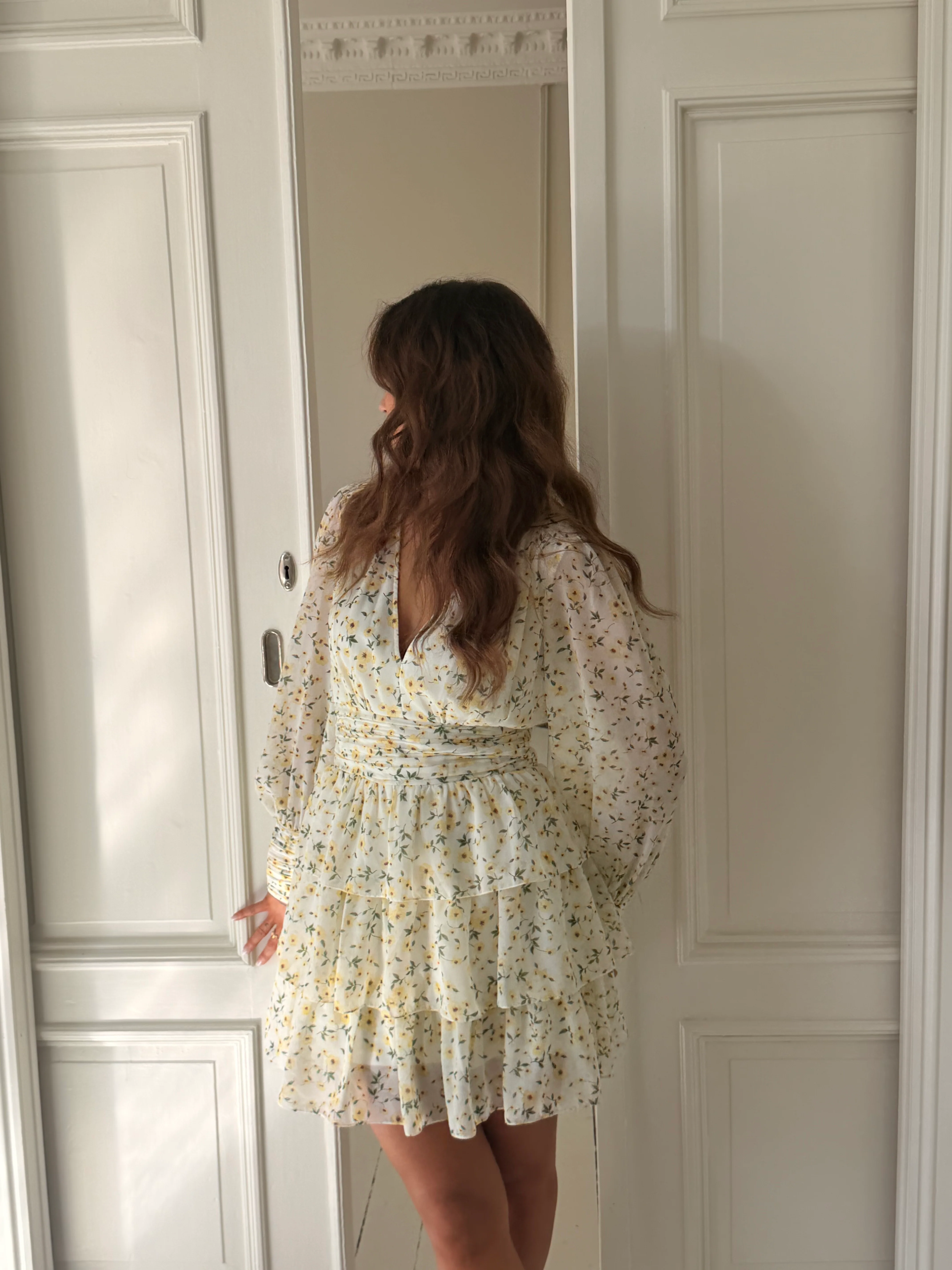 PCMONIKA Short Dress - Cloud Dancer - Image 4