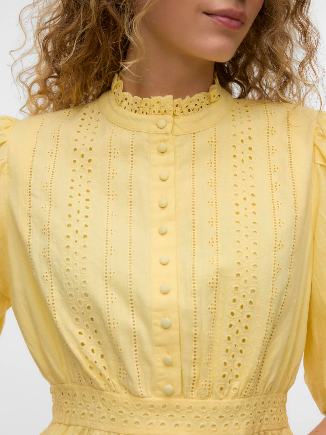 AWCLOVER Short Dress - Pale Banana - Image 5