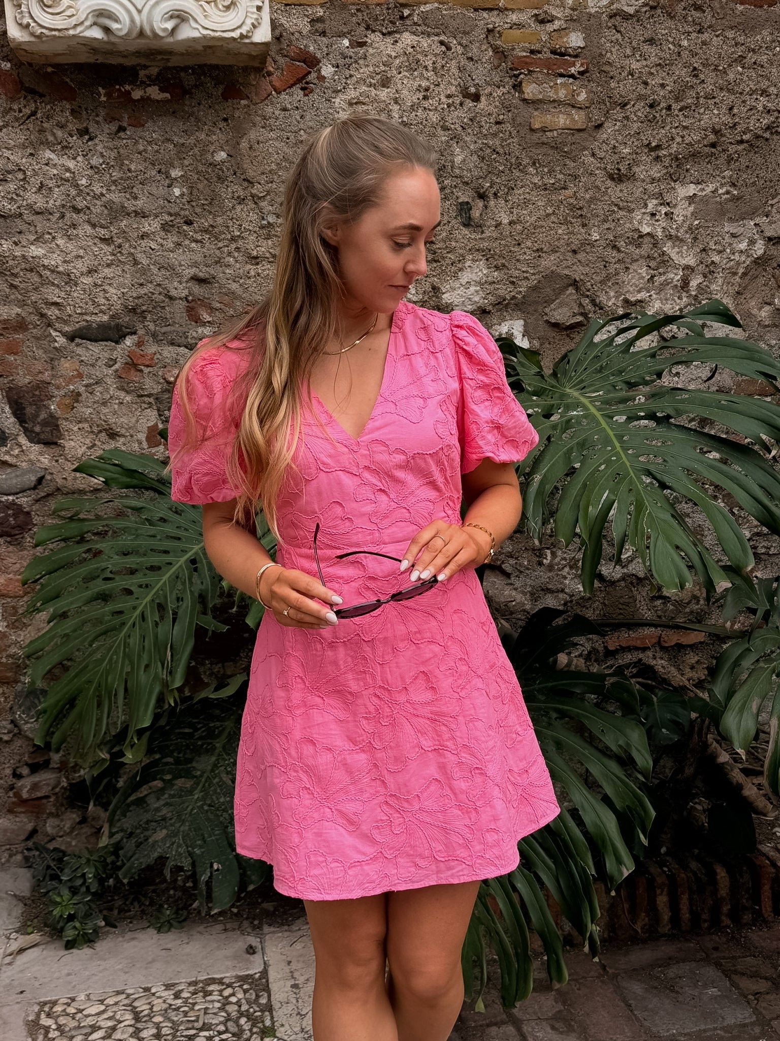 VMANN Short Dress - Pink Cosmos - Image 3
