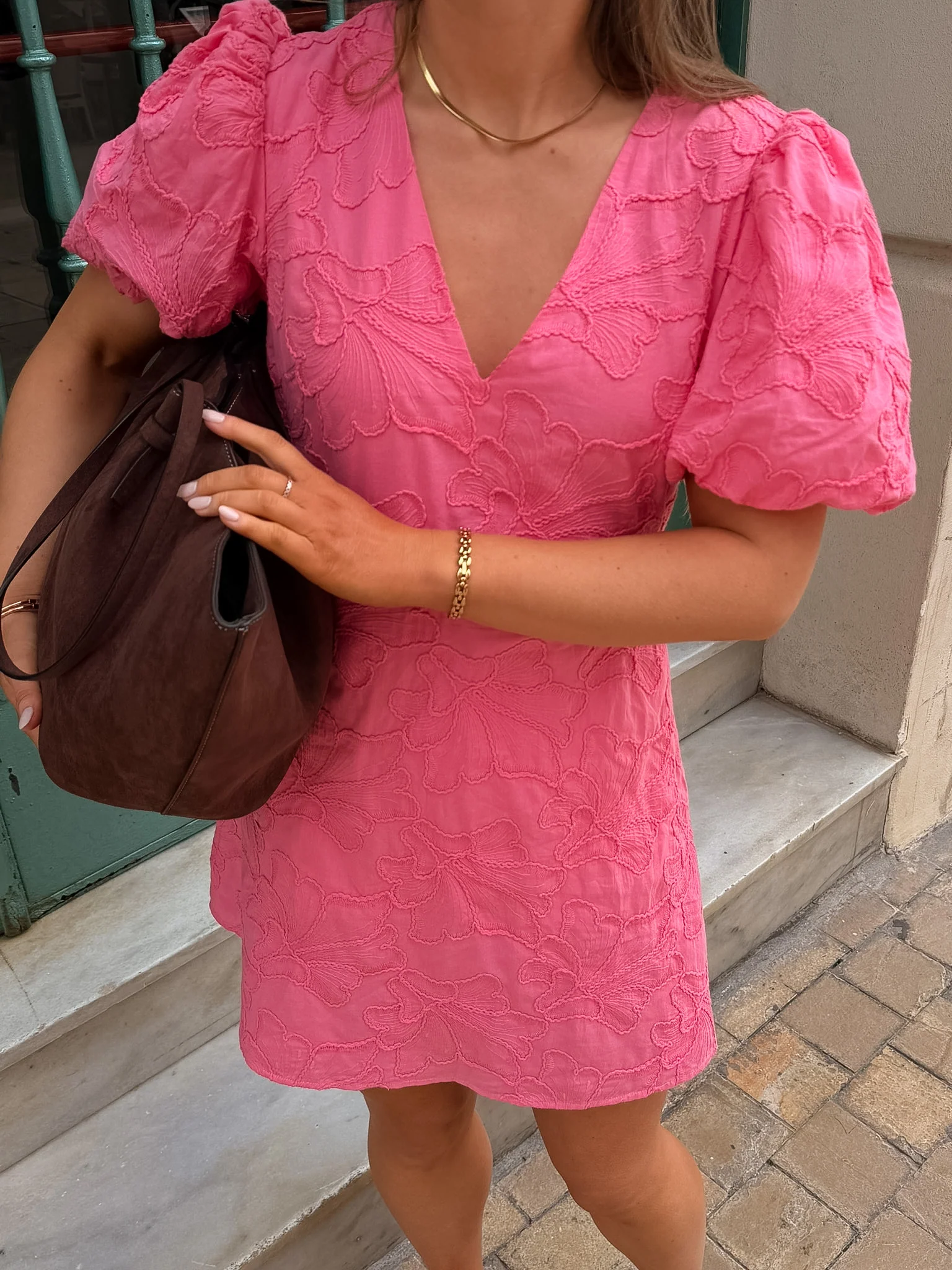 VMANN Short Dress - Pink Cosmos - Image 4