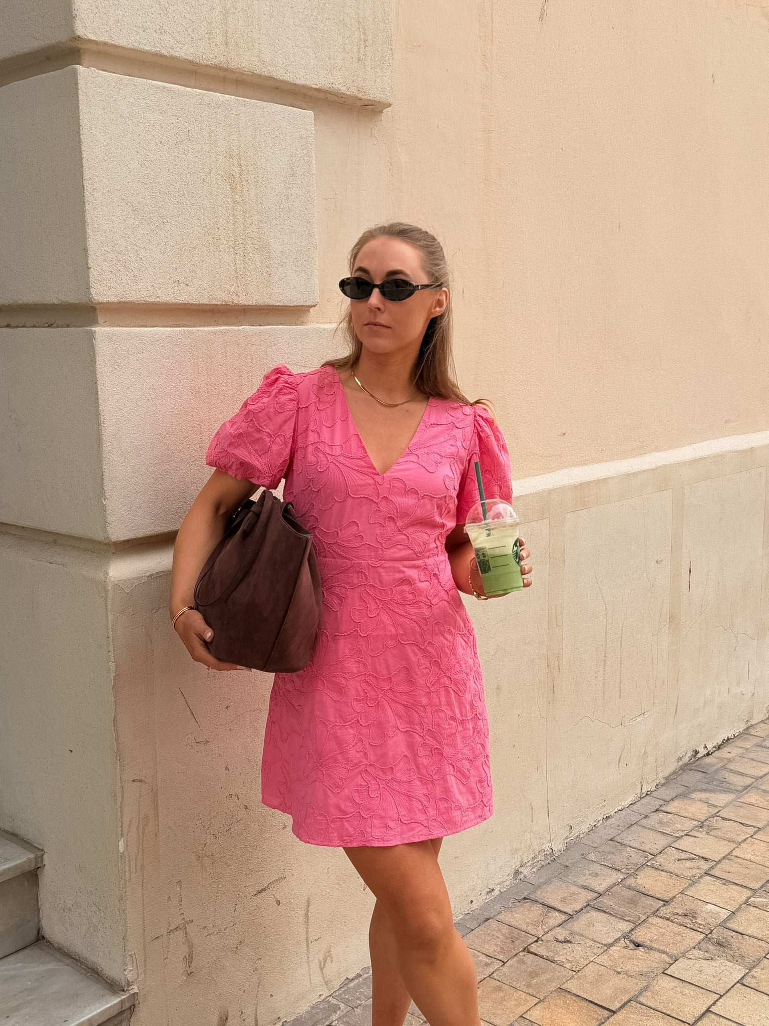 VMANN Short Dress - Pink Cosmos - Image 6