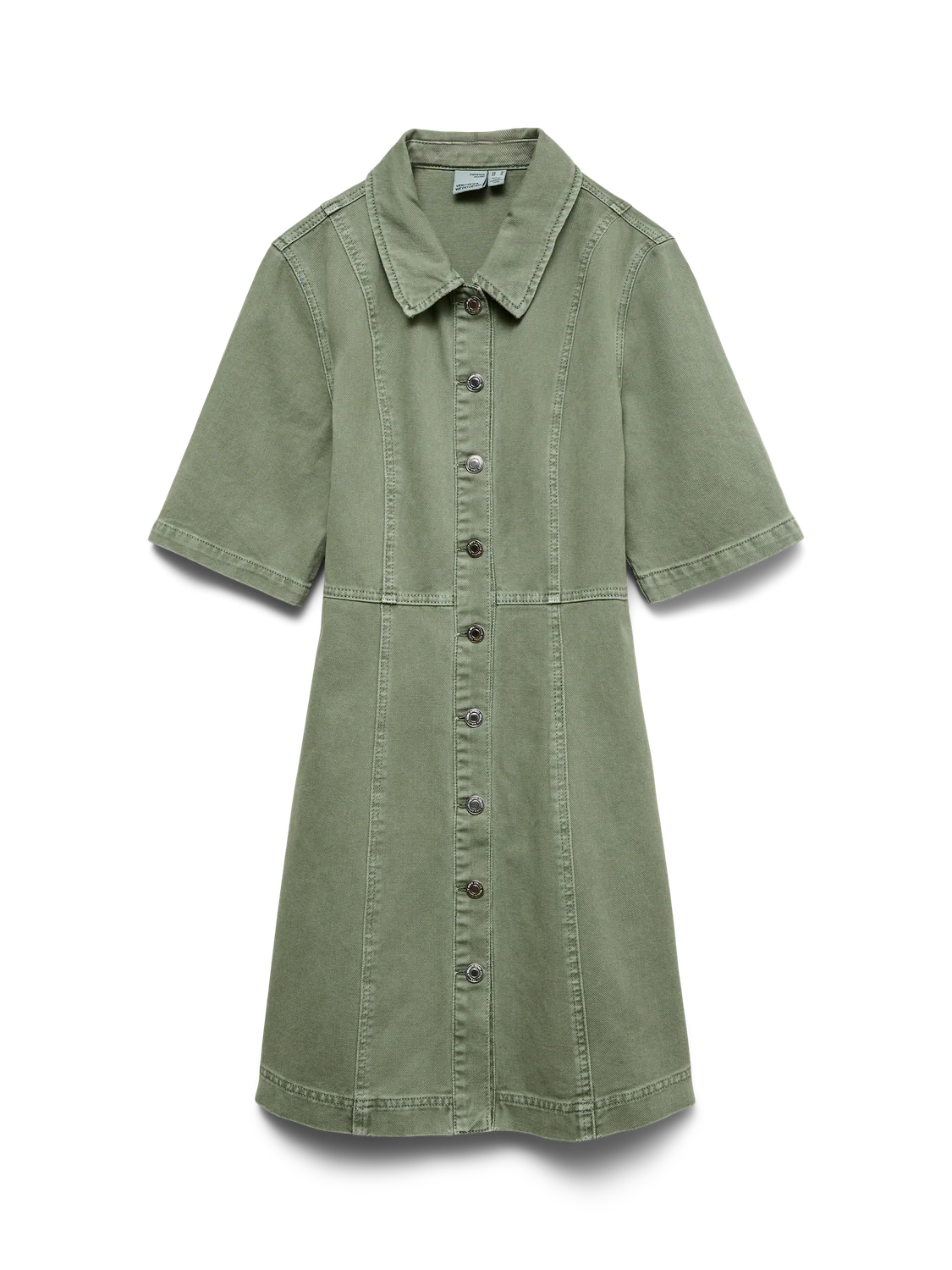 VMDAISY Short Dress - Laurel Wreath - Image 5