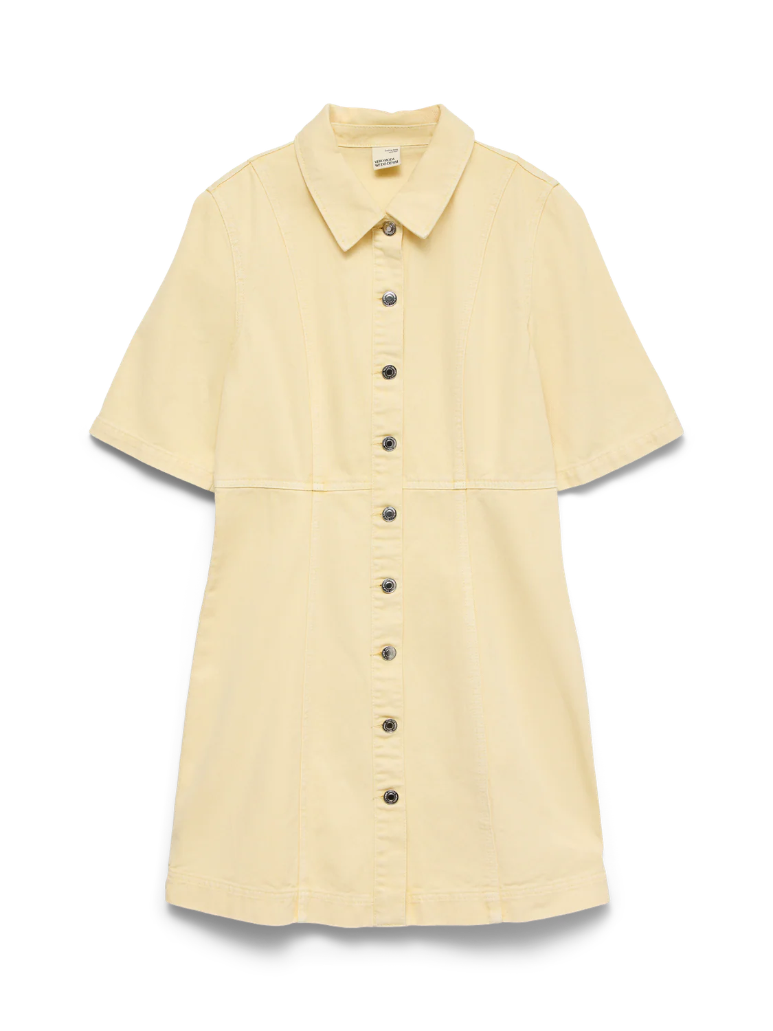 VMDAISY Short Dress - Mellow Yellow - Image 4
