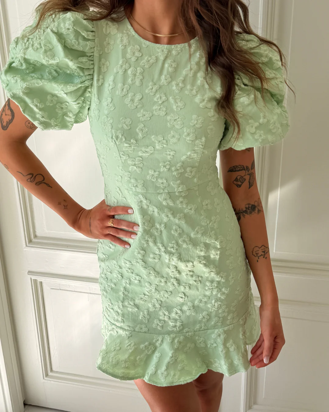 VMFIA Short Dress - Pastel Green - Image 3