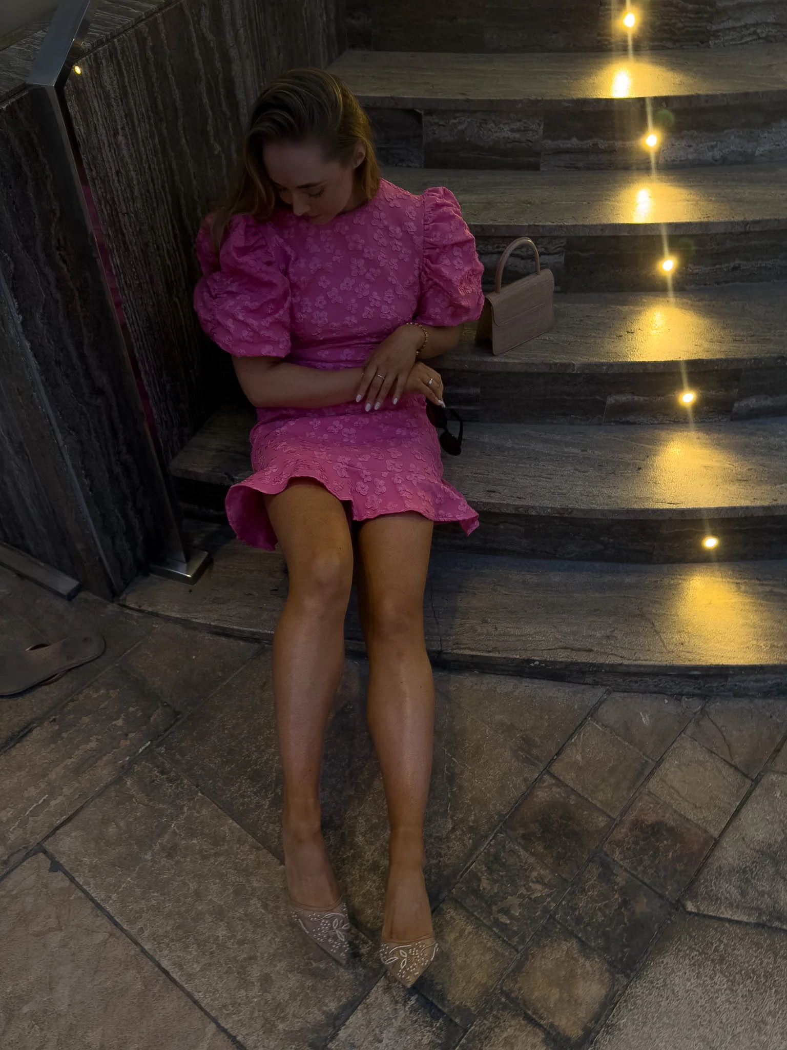 VMFIA Short Dress - Pink Cosmos - Image 2