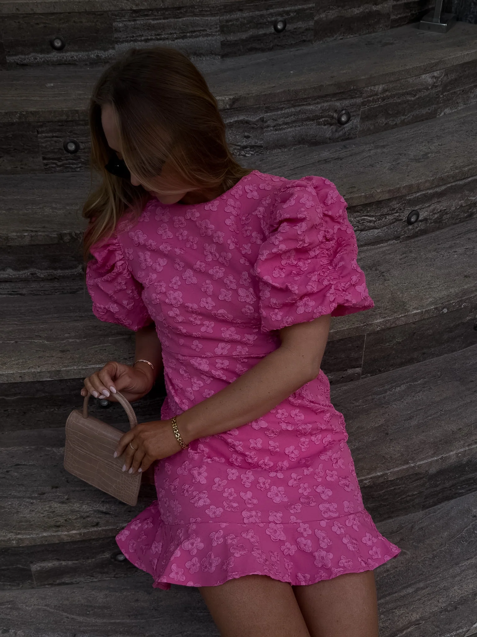 VMFIA Short Dress - Pink Cosmos - Image 3
