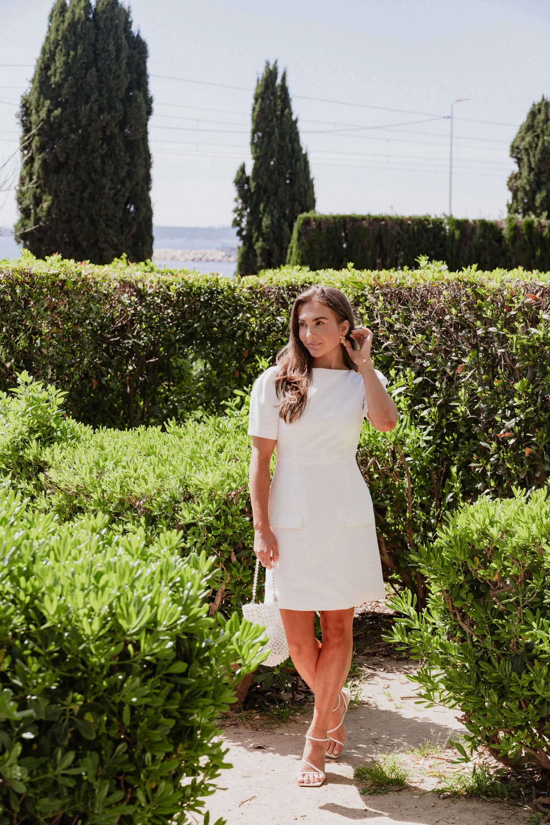 VMAGNES Short Dress - Snow White - Image 4
