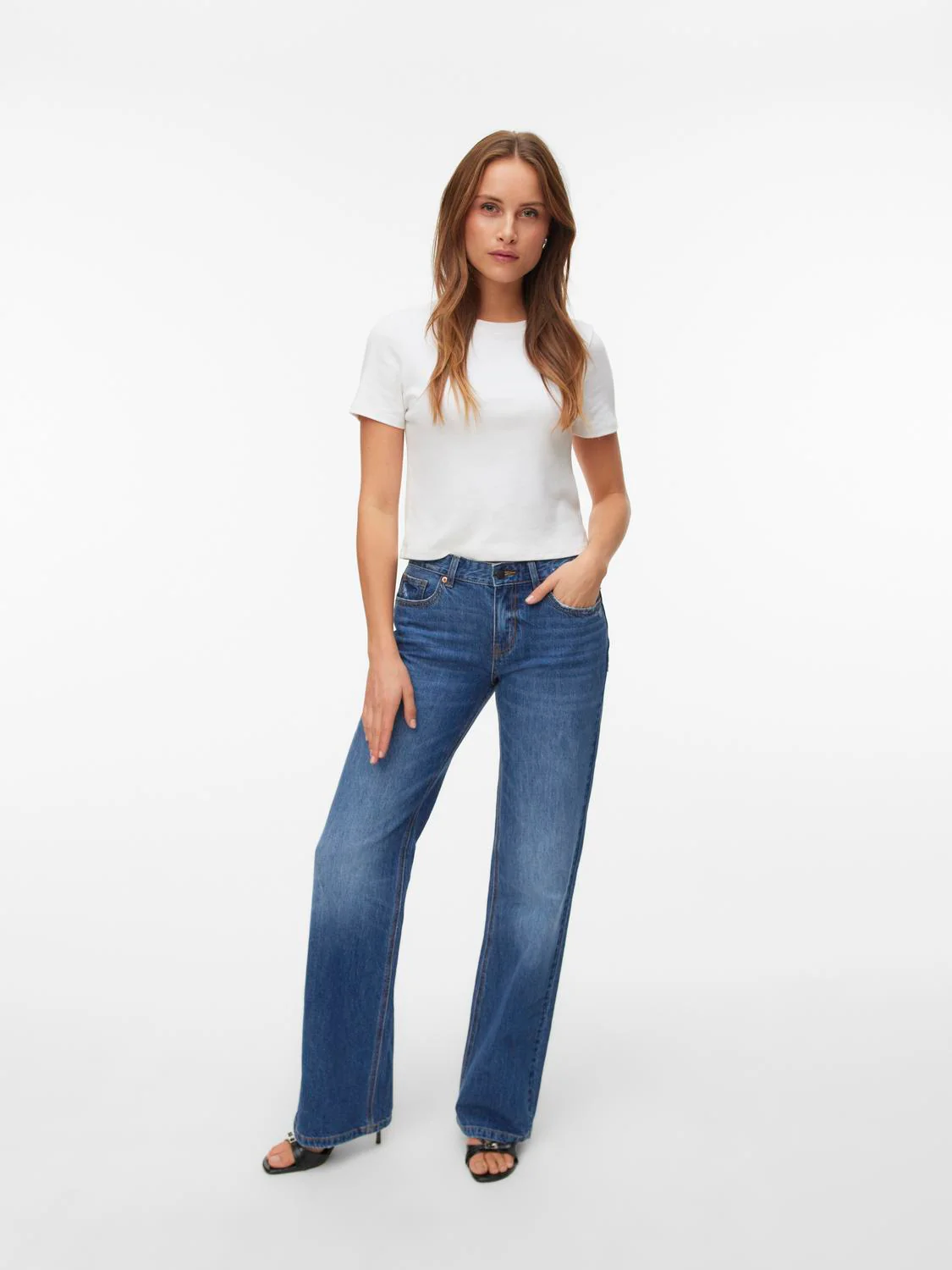 VMASTA Jeans - Dark Blue Denim - Image 3