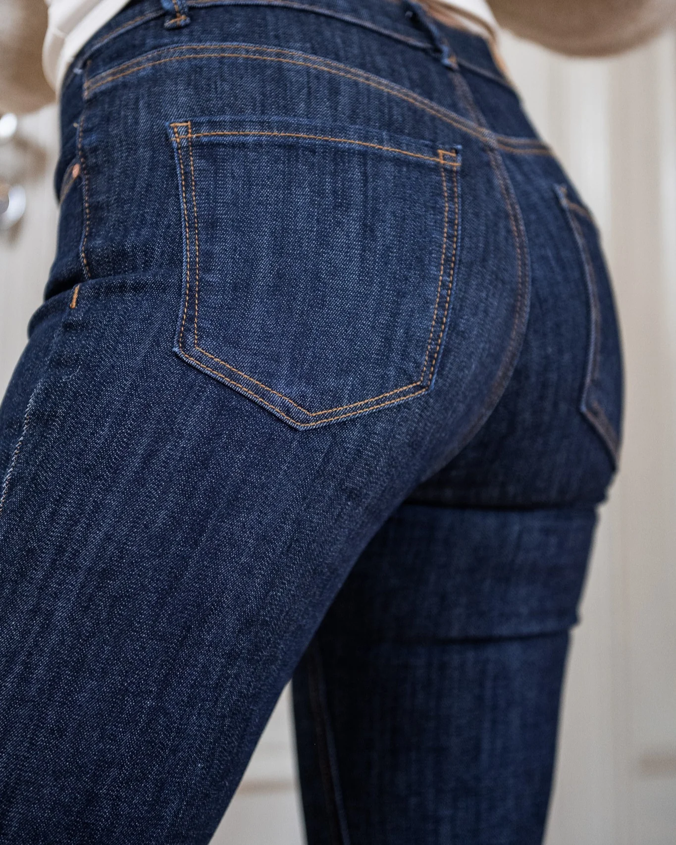 VMFLASH Jeans - Dark Blue Rinse Denim - Image 6