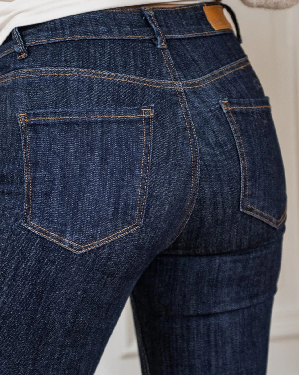 VMFLASH Jeans - Dark Blue Rinse Denim - Image 7