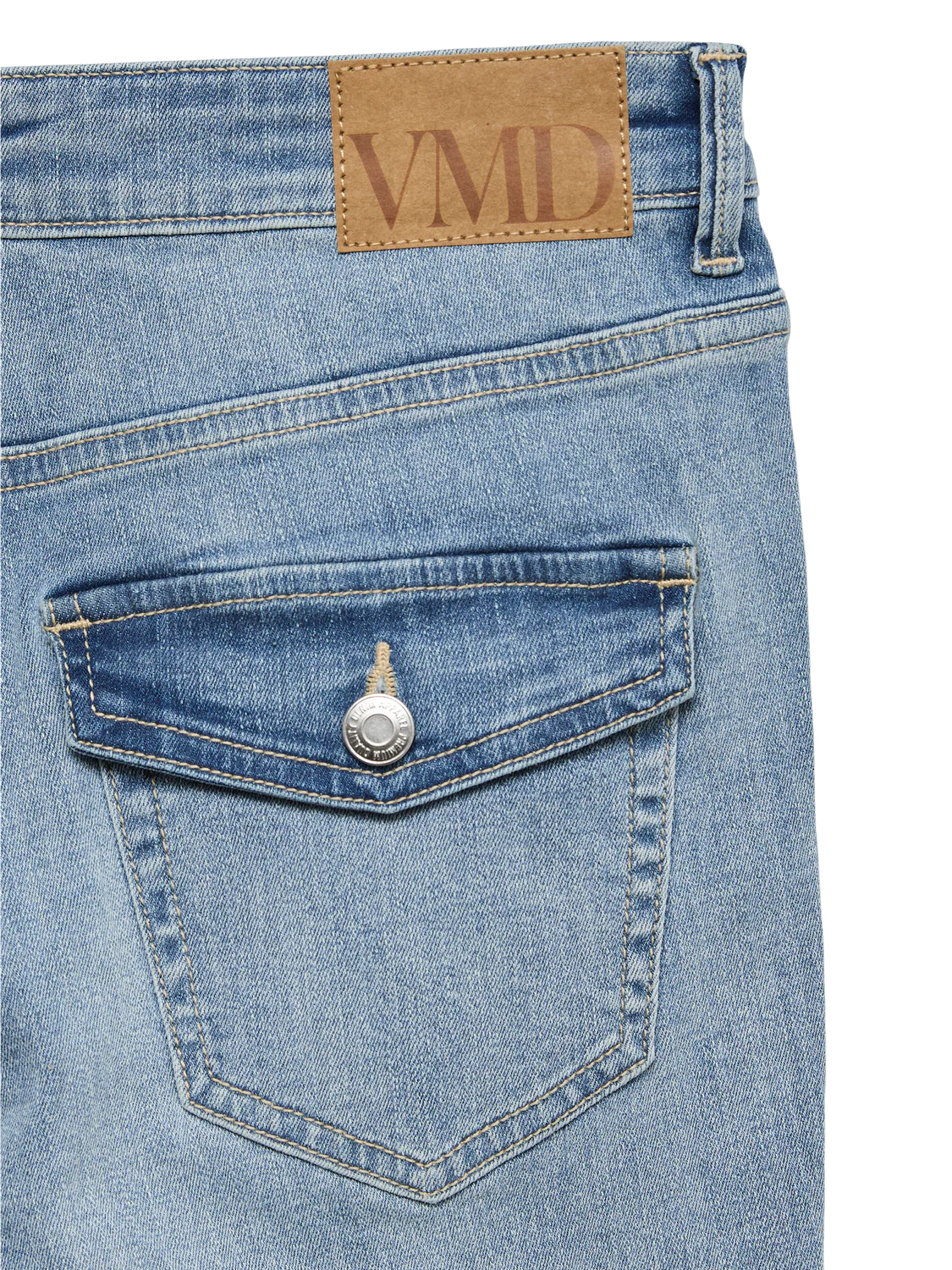 VMFLASH Pocket Jeans - Light Blue Denim - Image 8