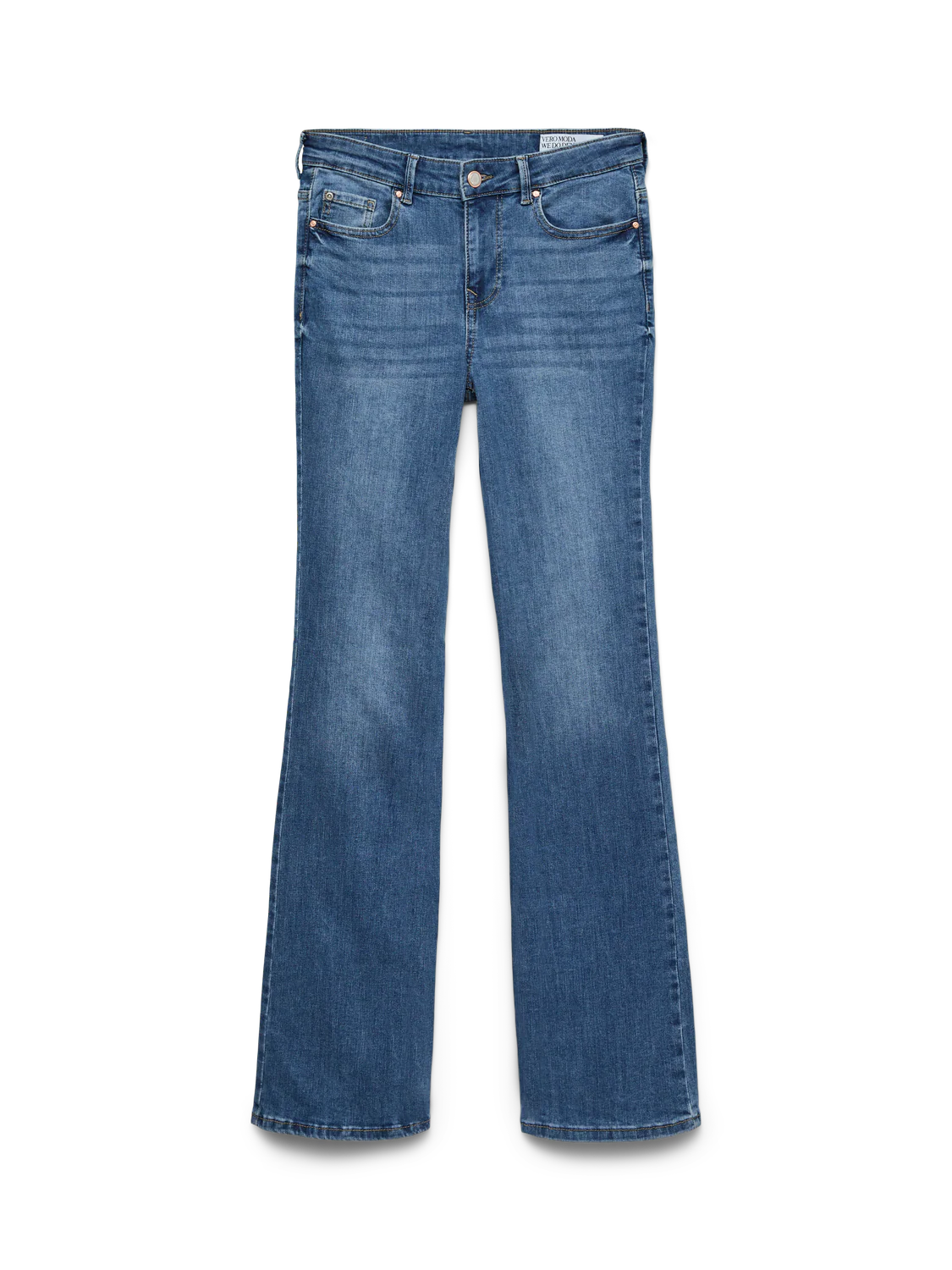 VMFLASH Pocket Jeans - Medium Blue Denim - Image 4