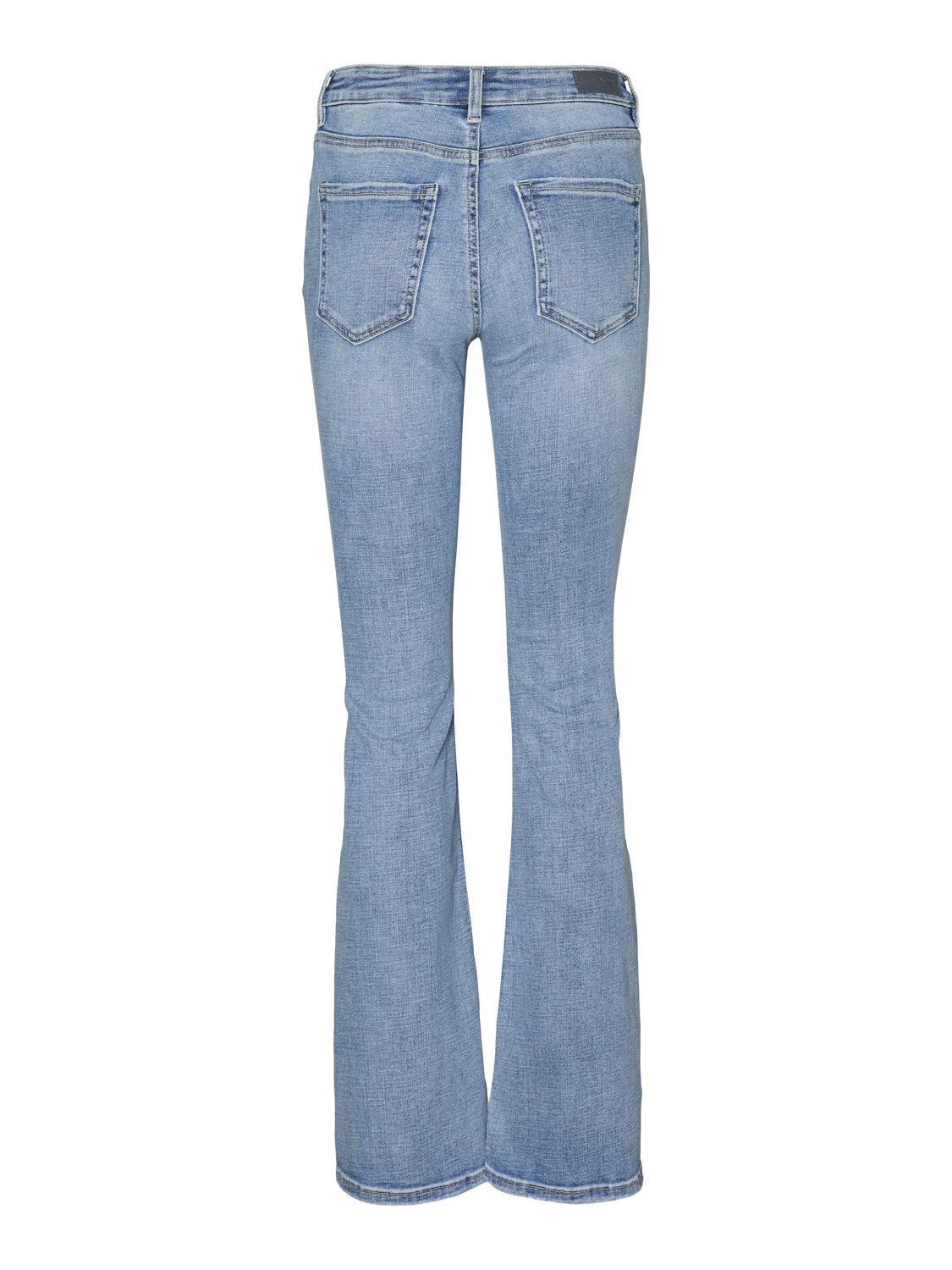 VMFLASH Flared Jeans - Light Blue Denim - Image 7