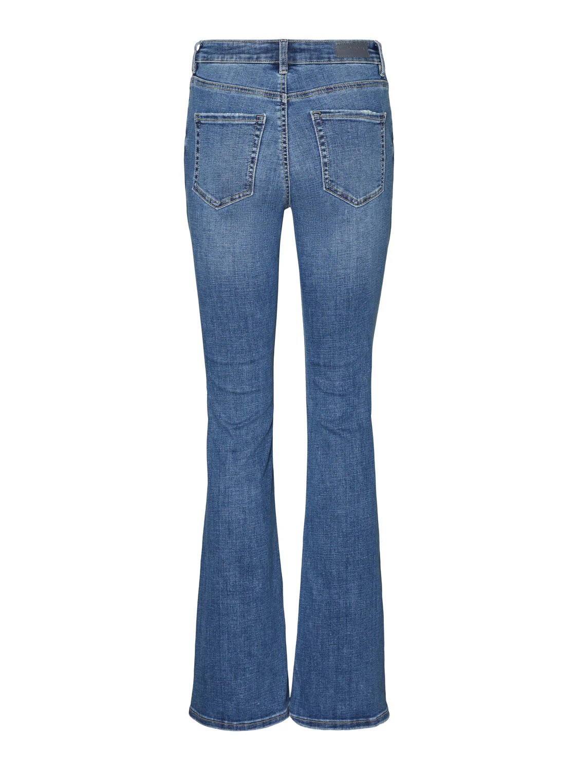 VMFLASH Flared Jeans - Medium Blue Denim - Image 8