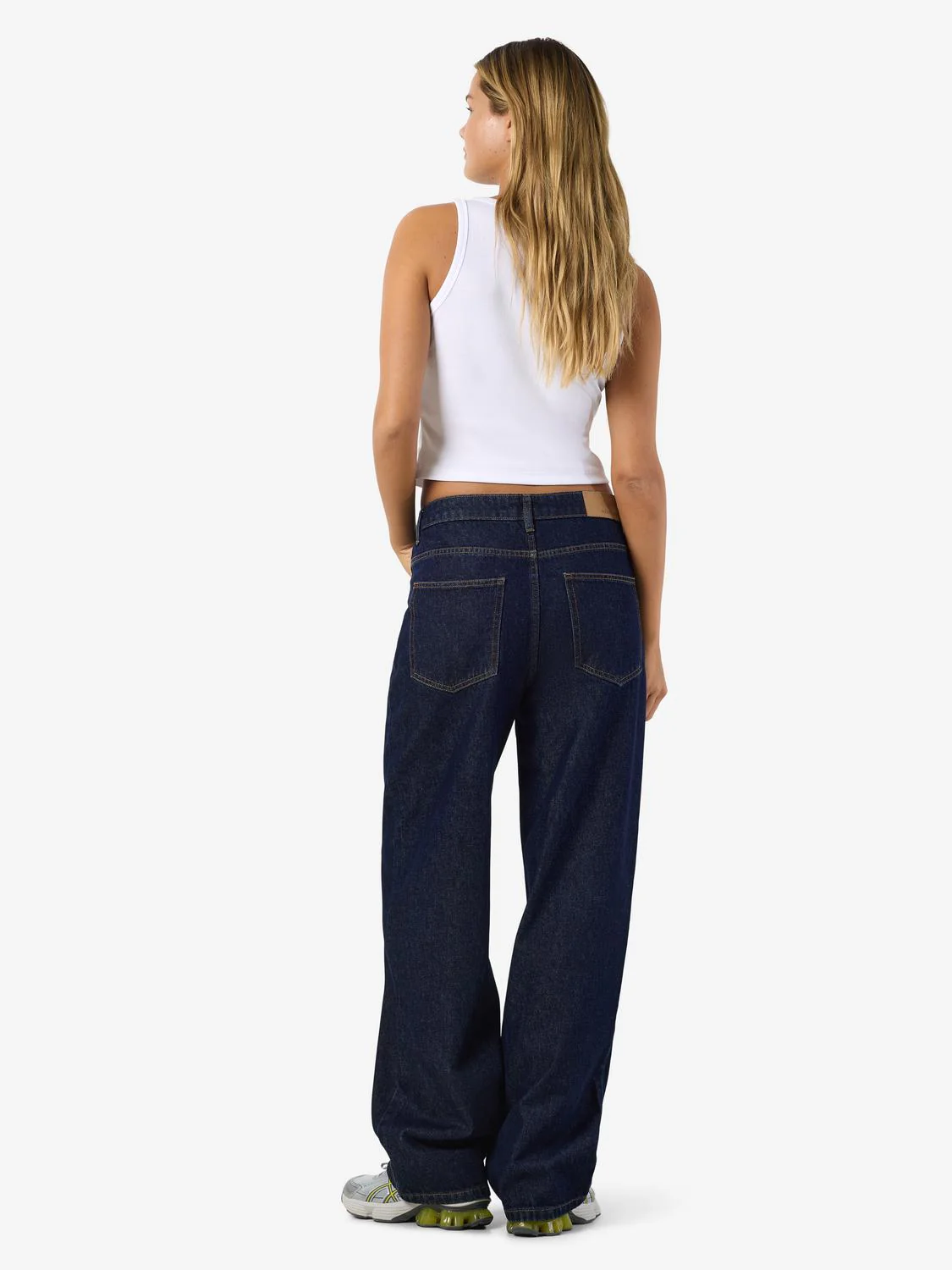 NMALEXA Jeans - Dark Blue Denim - Image 3