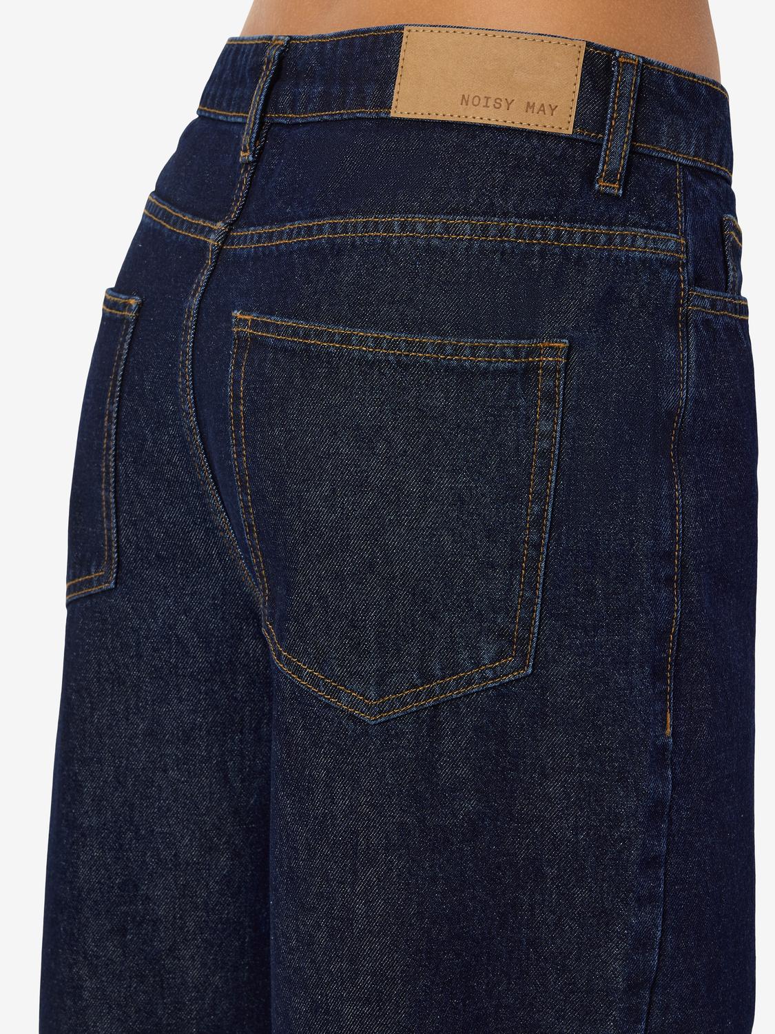 NMALEXA Jeans - Dark Blue Denim - Image 5