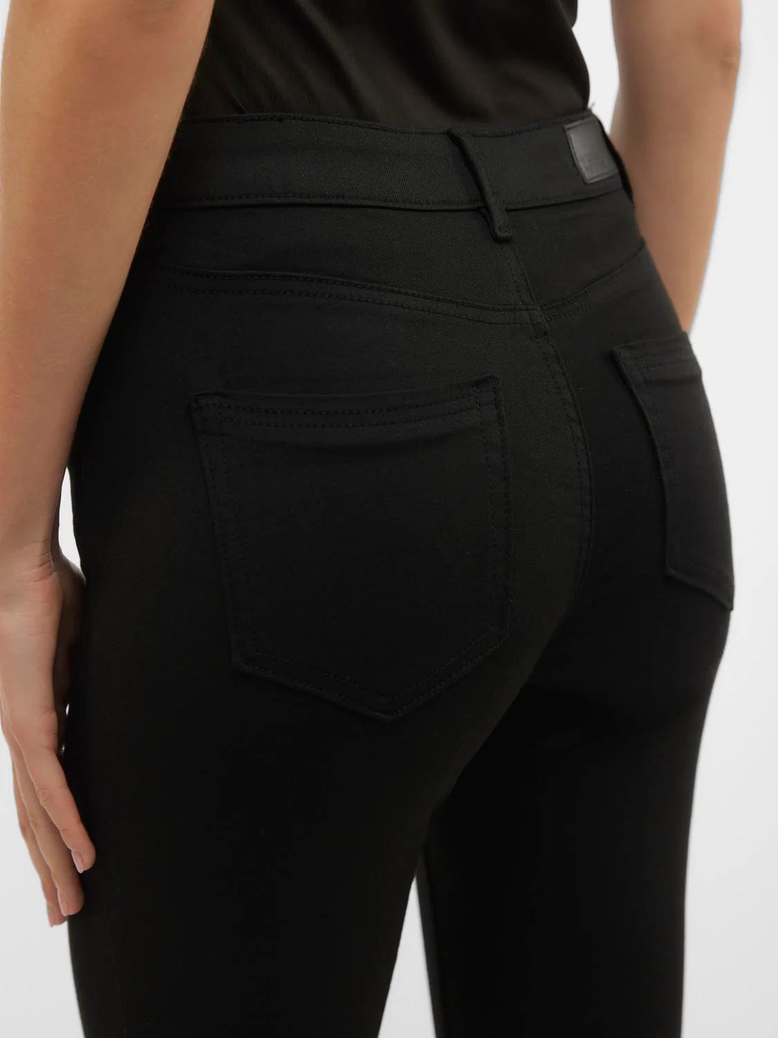 VMFLASH Skinny Jeans - True Black - Image 6