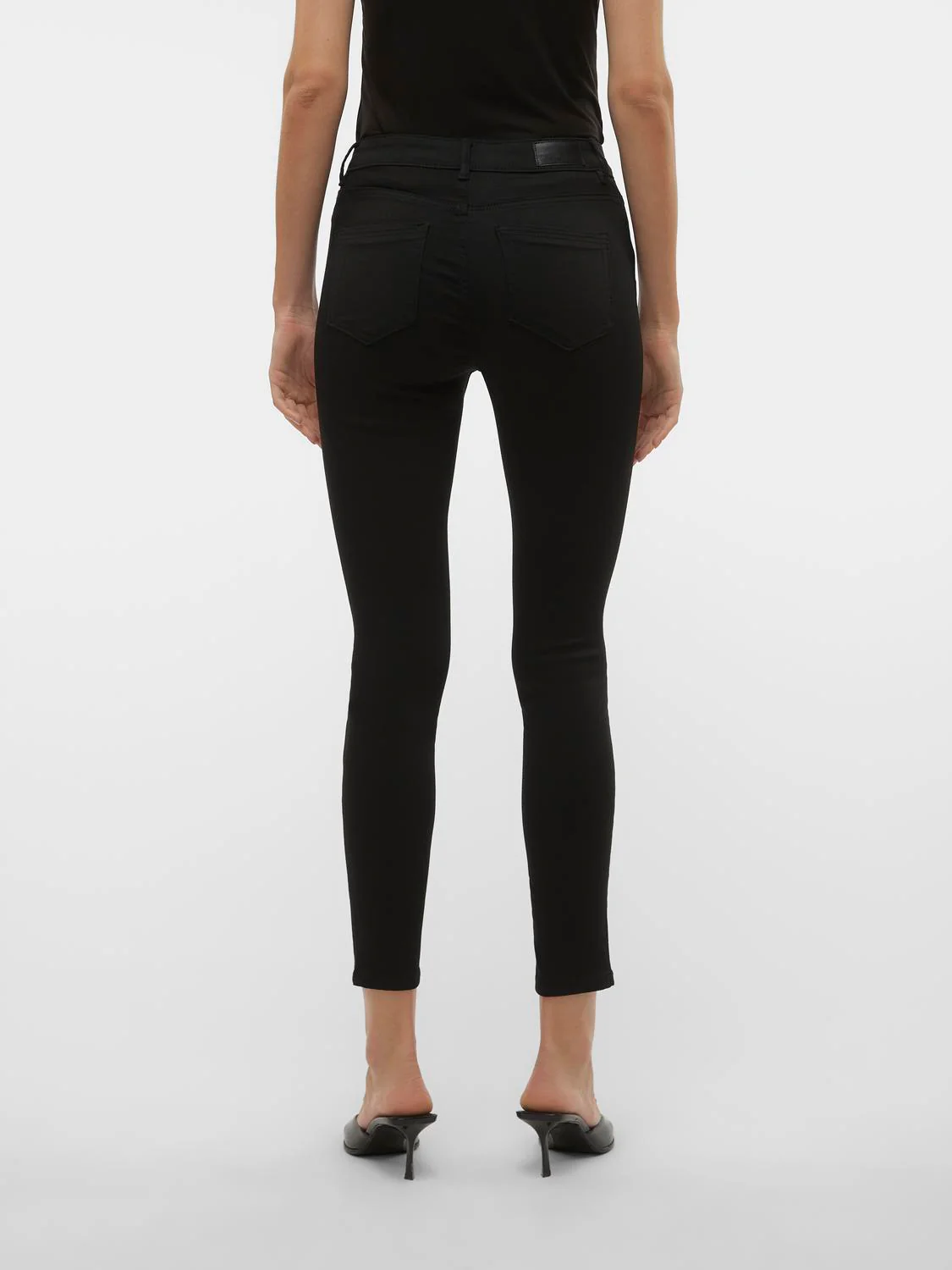 VMFLASH Skinny Jeans - True Black - Image 7