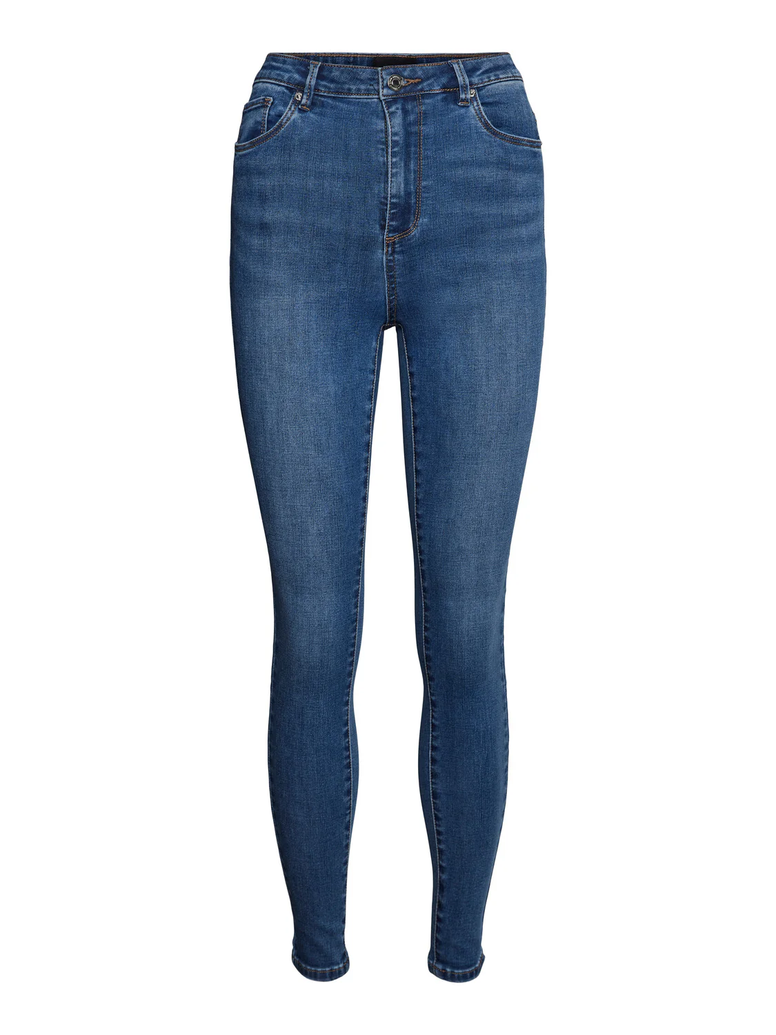 VMSOPHIA Skinny Jeans - Medium Blue Denim