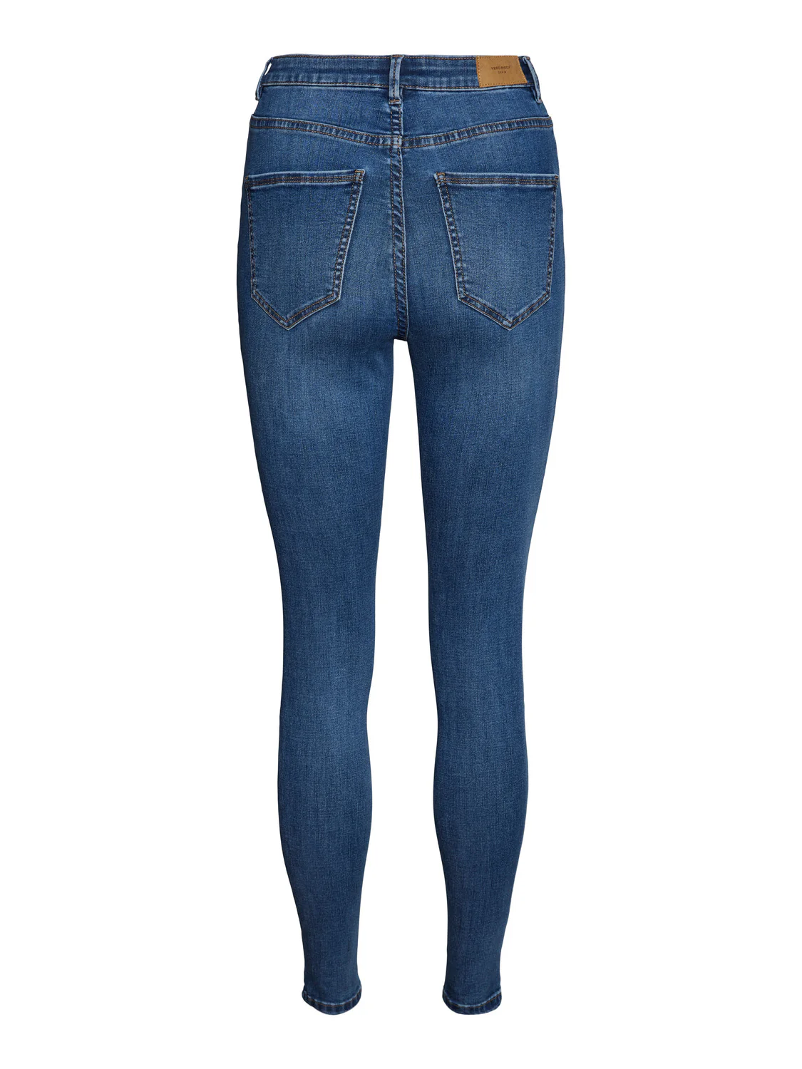 VMSOPHIA Skinny Jeans - Medium Blue Denim - Image 5