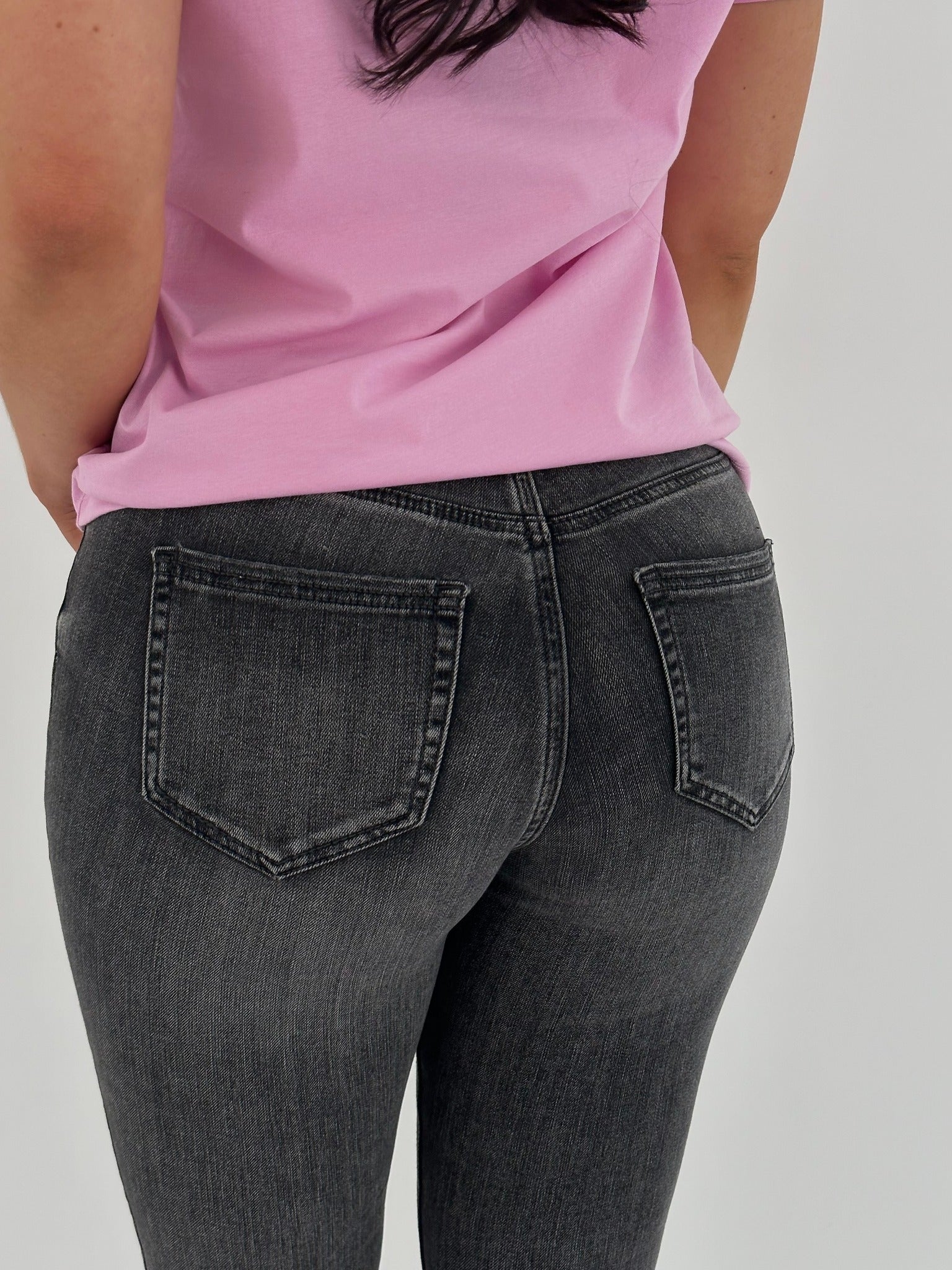 VMFLASH Skinny Jeans - Medium Grey Denim - Image 7