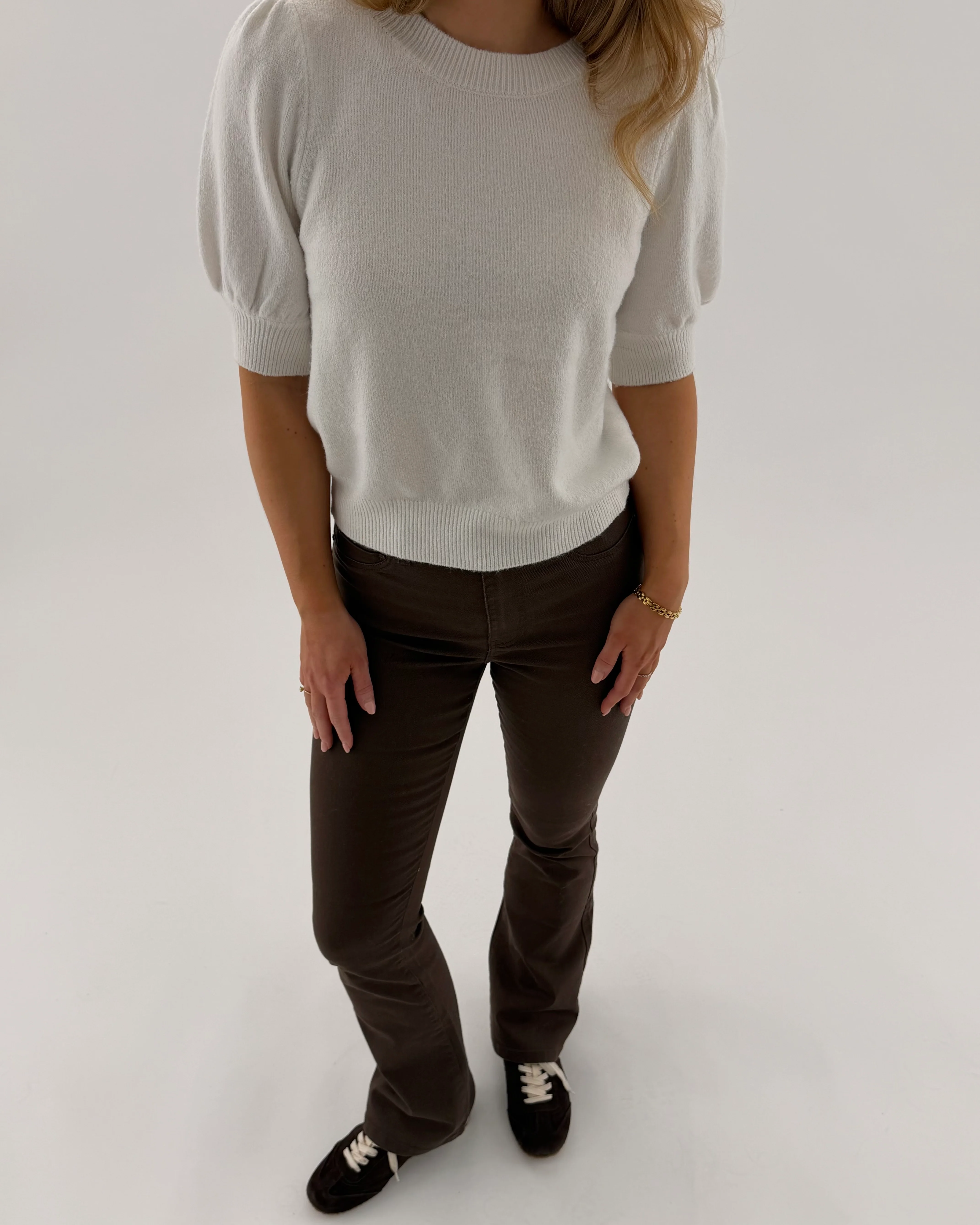 NMSALLIE Jeans - Chocolate Brown - Image 5