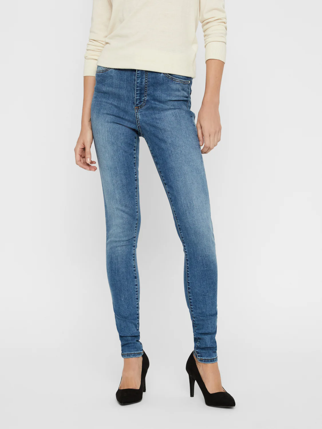 VMSOPHIA Jeans - Light Blue Denim - Image 3