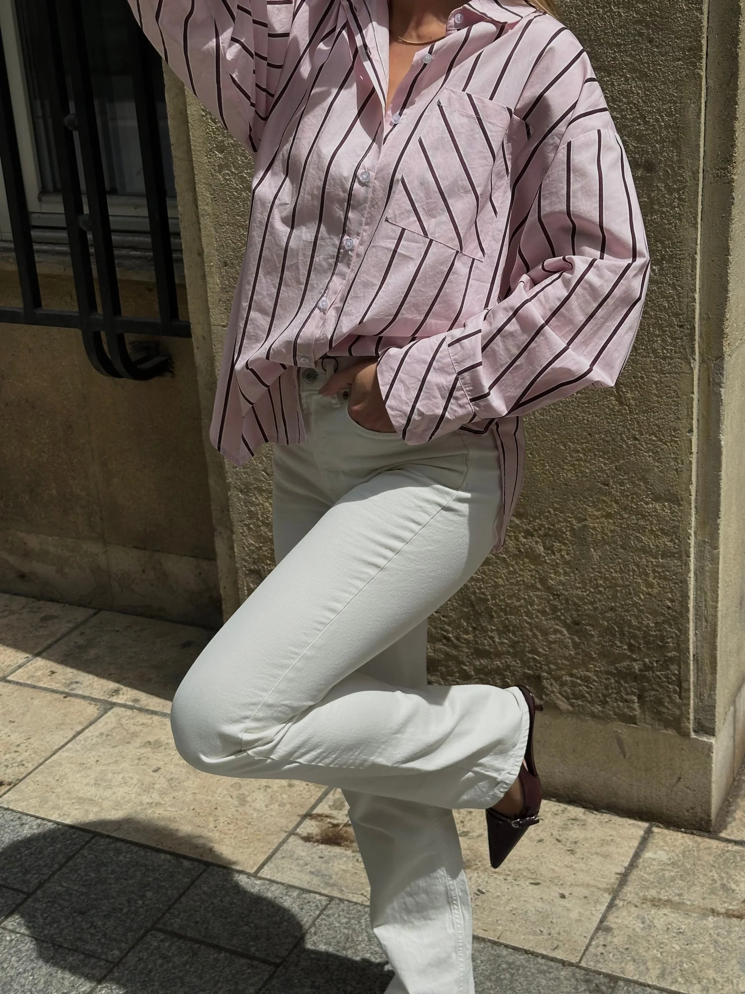 VMTESSA Straight Jeans - Bright White - Image 10