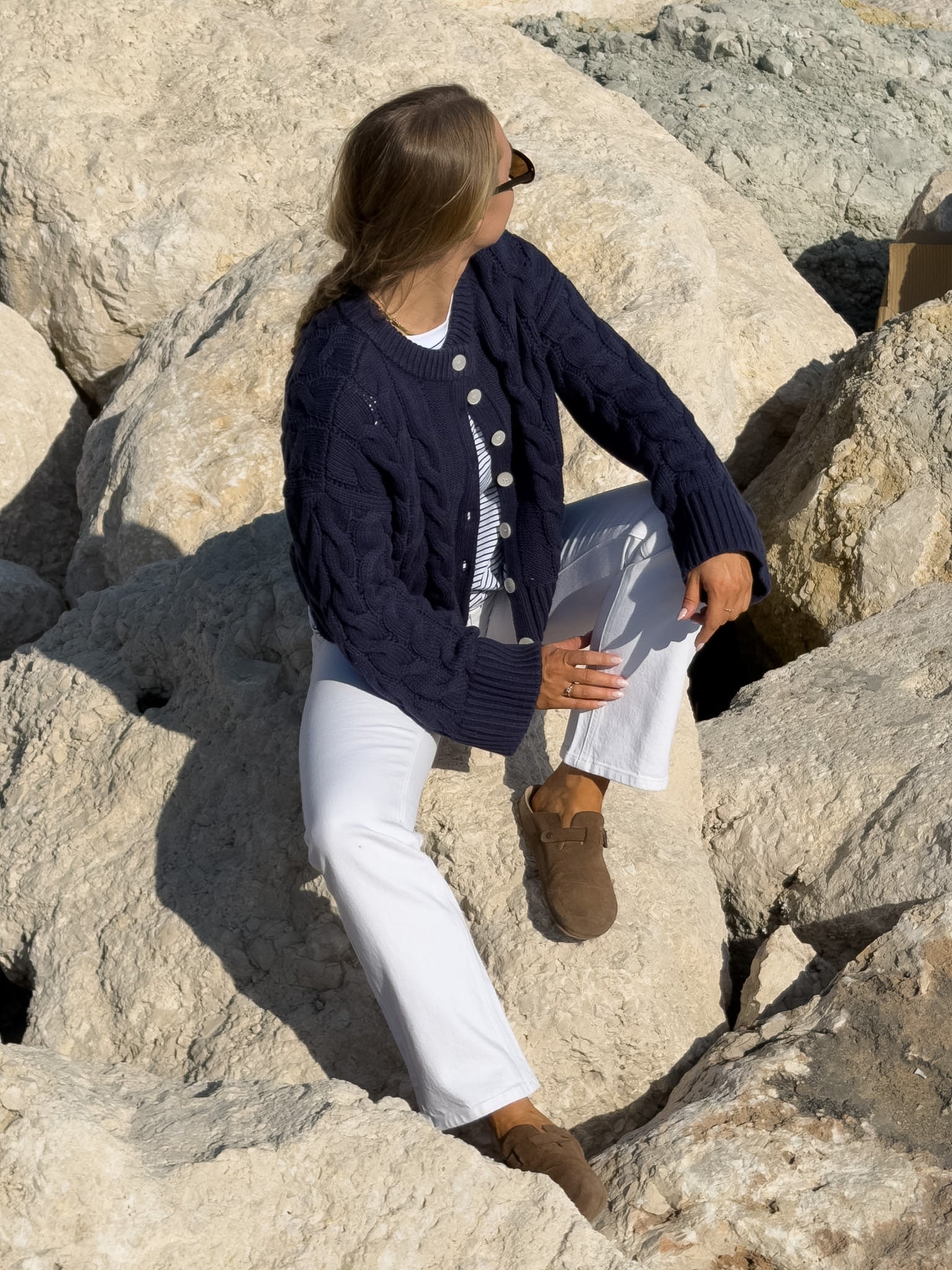 VMTESSA Straight Jeans - Bright White - Image 3