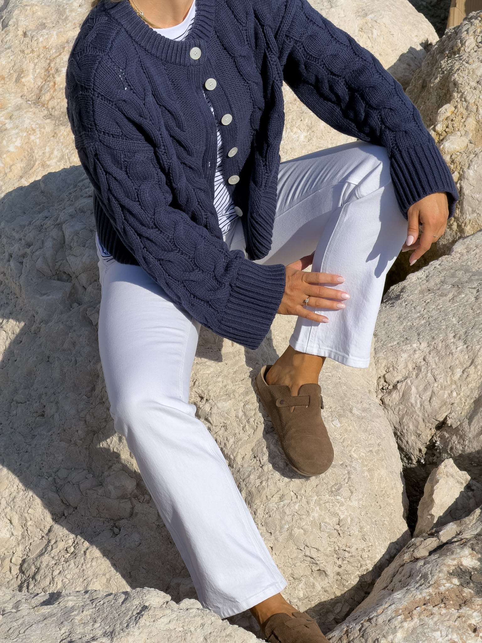VMTESSA Straight Jeans - Bright White - Image 5