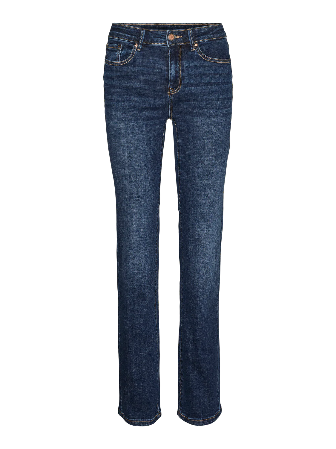 VMFLASH Straight Jeans - Dark Blue Denim - Image 10