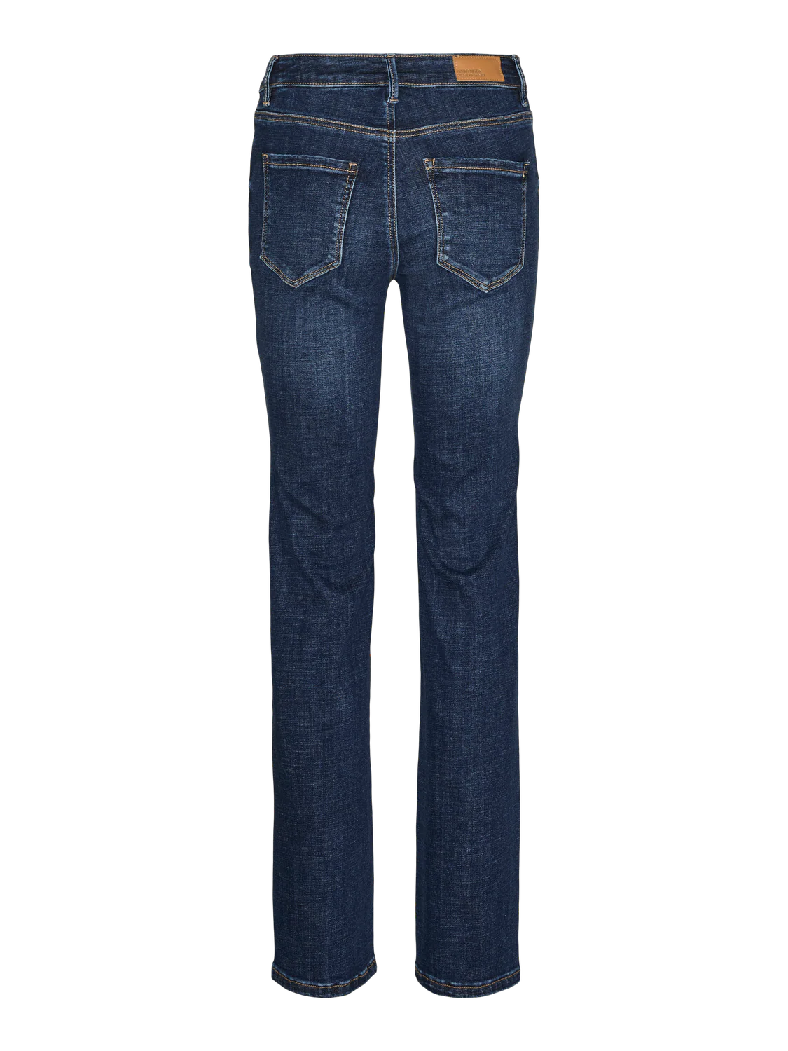 VMFLASH Straight Jeans - Dark Blue Denim - Image 9