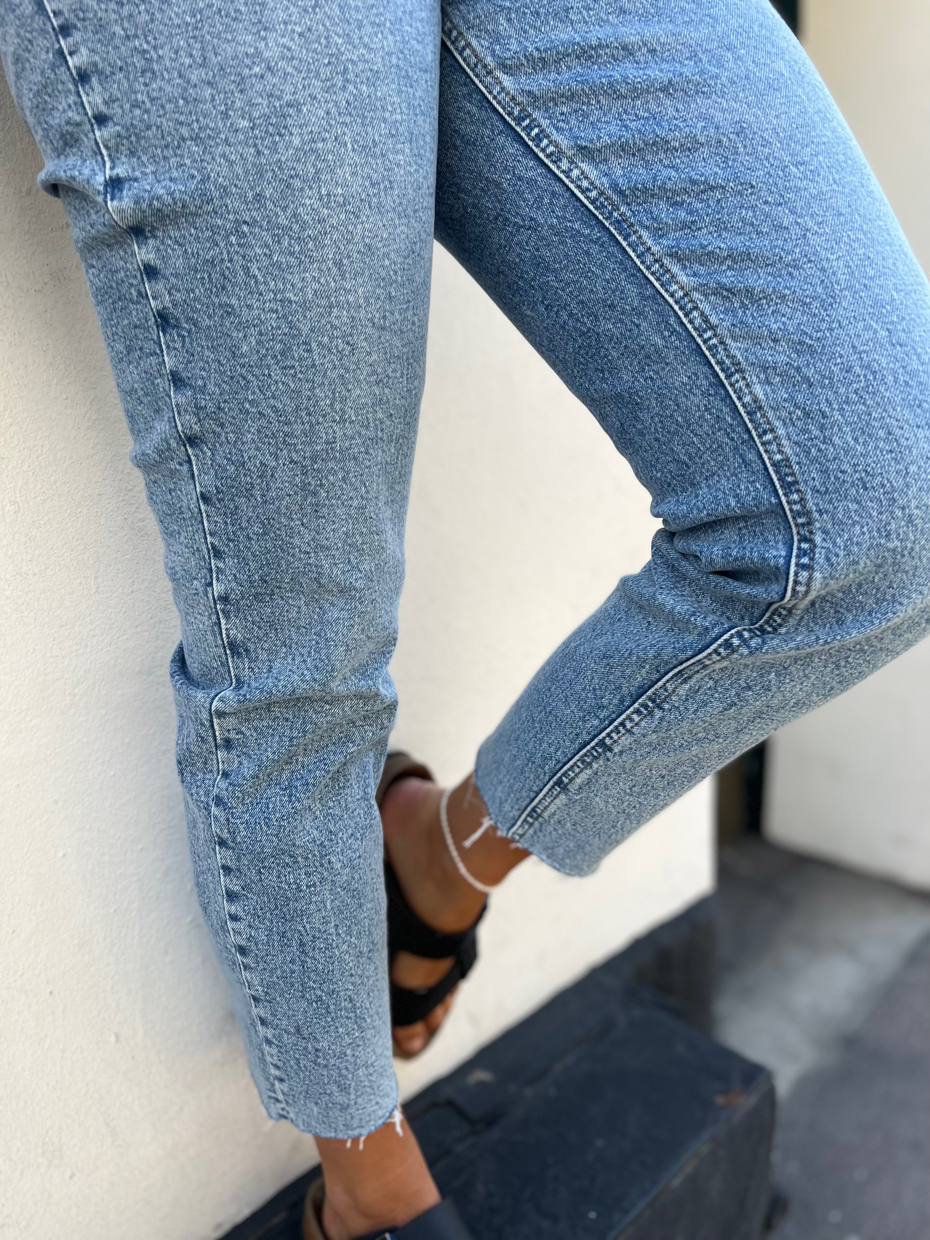 VMBRENDA Straight Jeans - Light Blue Denim - Image 7