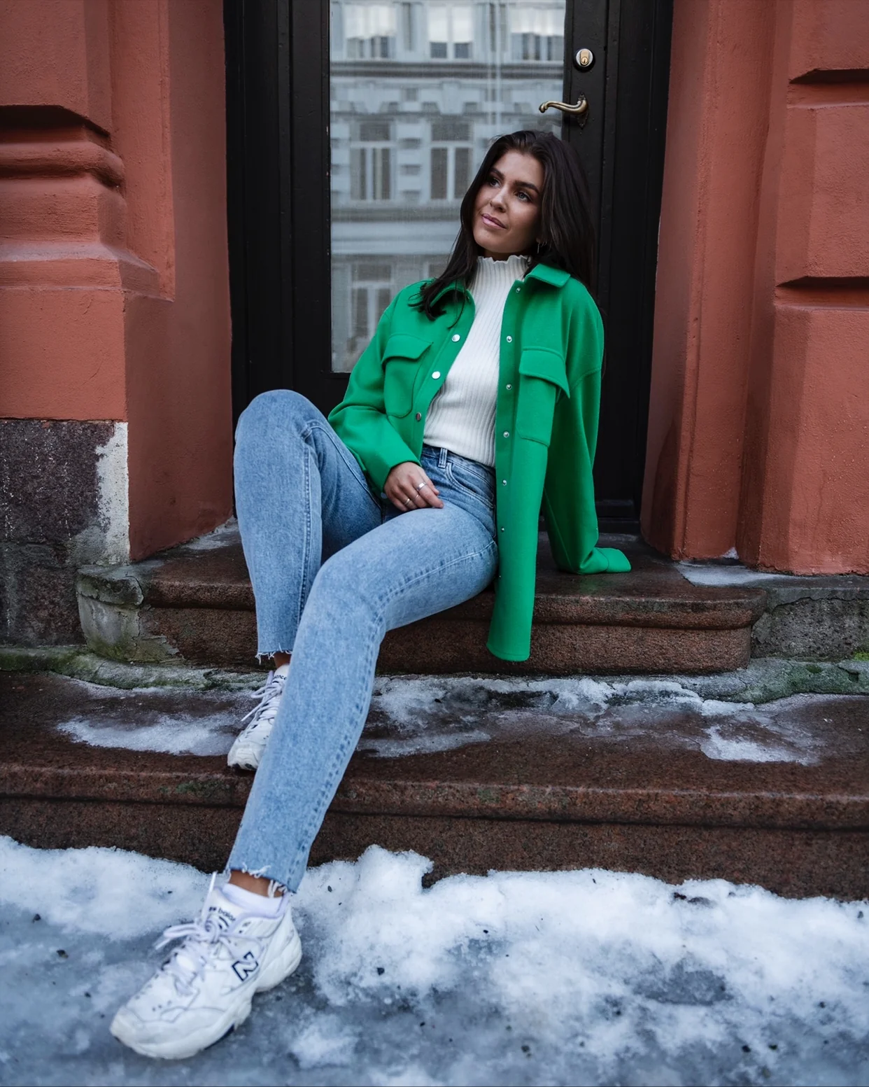 VMBRENDA Straight Jeans - Light Blue Denim - Image 9