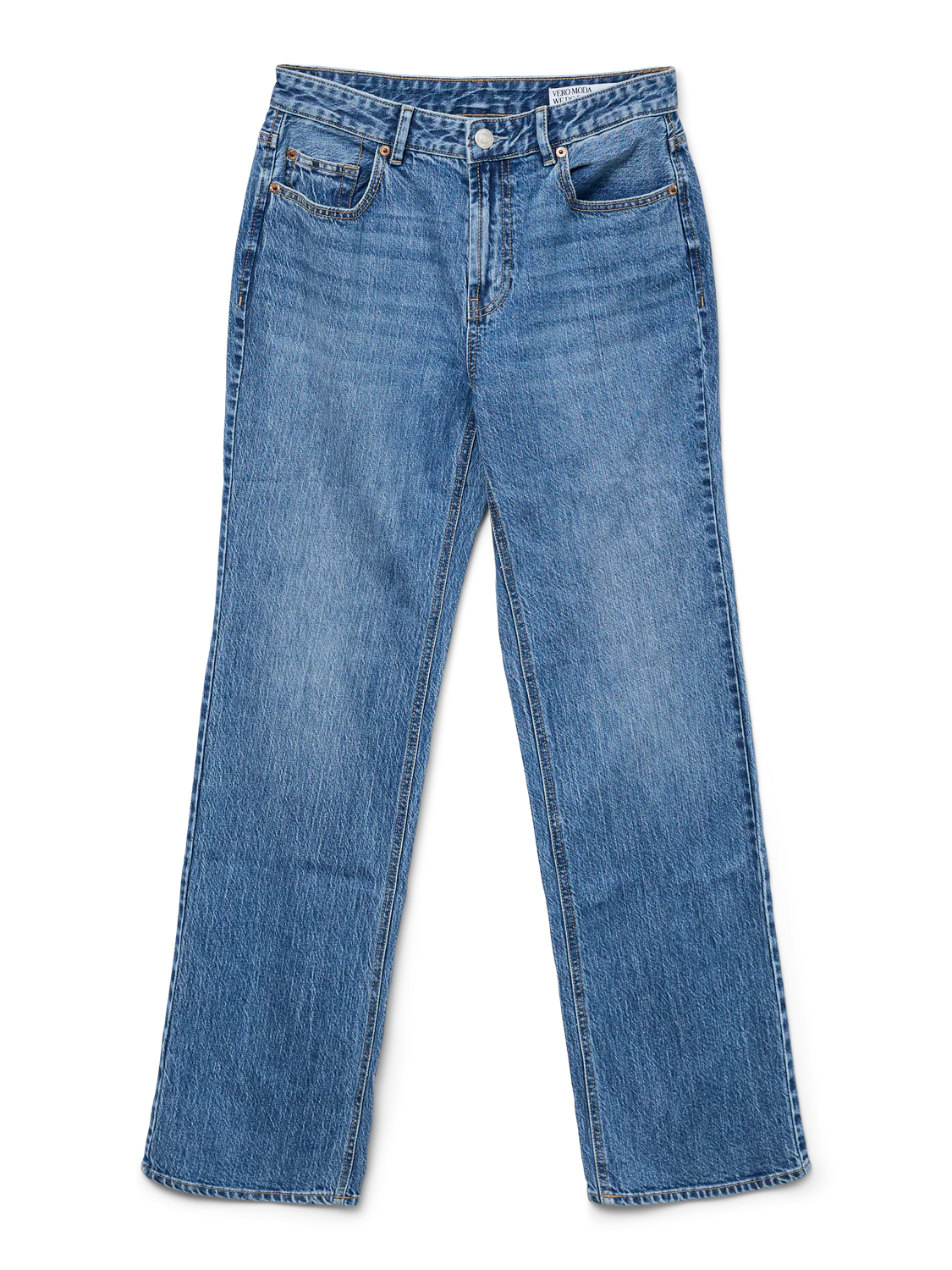 VMTESSA Straight Jeans - Medium Blue Denim - Image 10