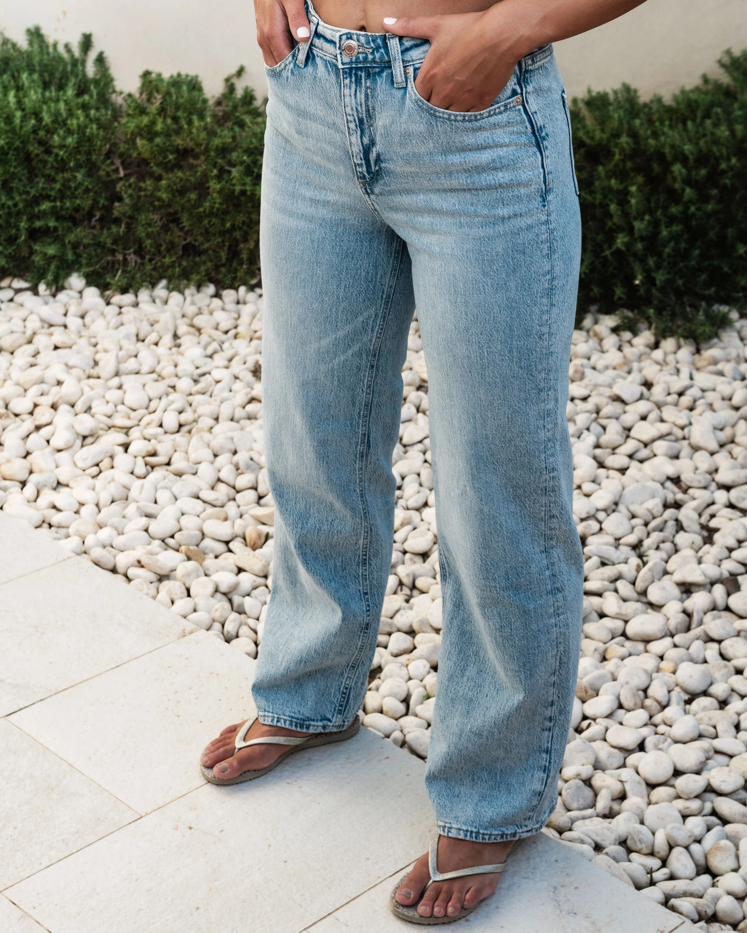 VMTESSA Wide Jeans - Light Blue Denim - Image 17