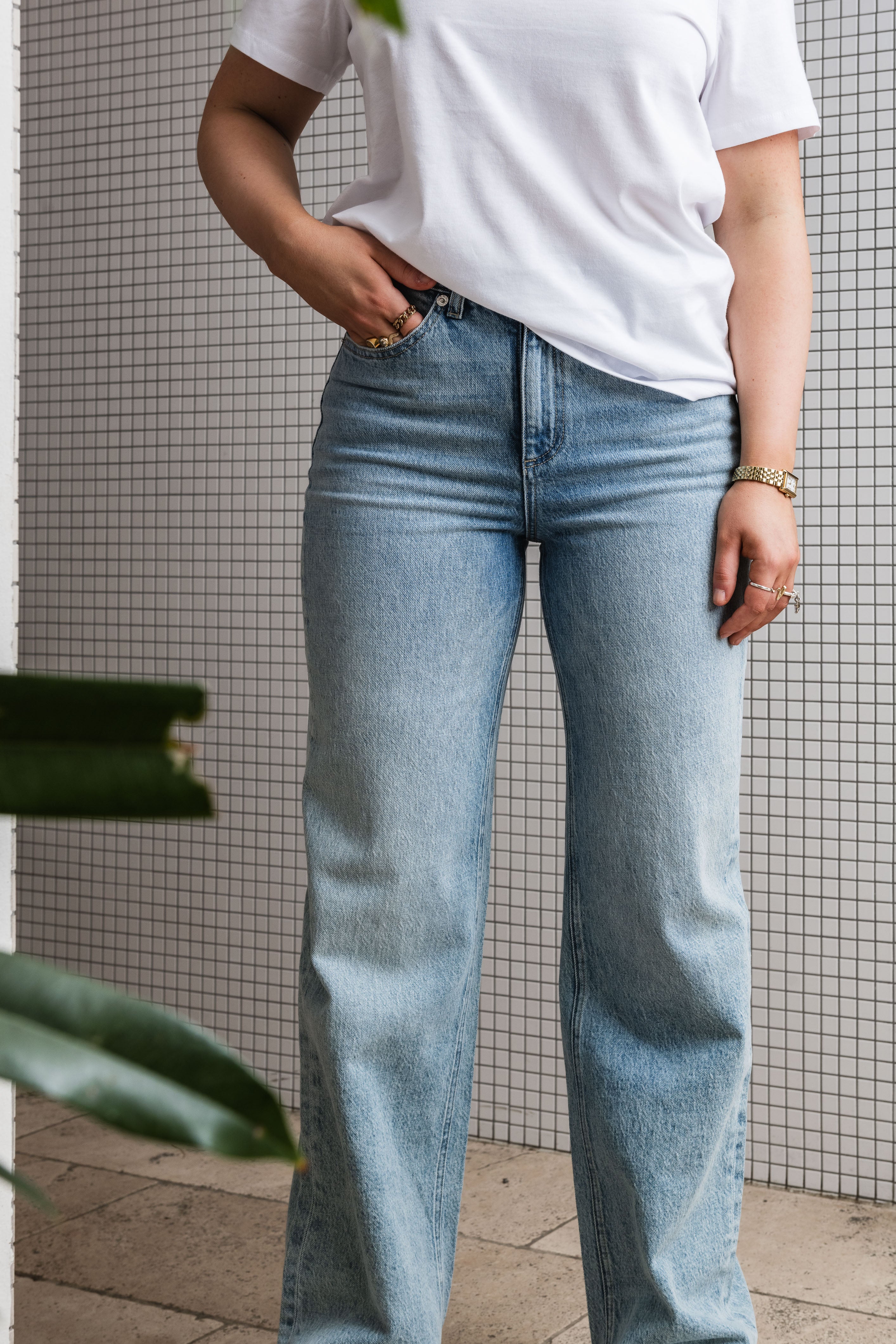 VMTESSA Wide Jeans - Light Blue Denim - Image 21
