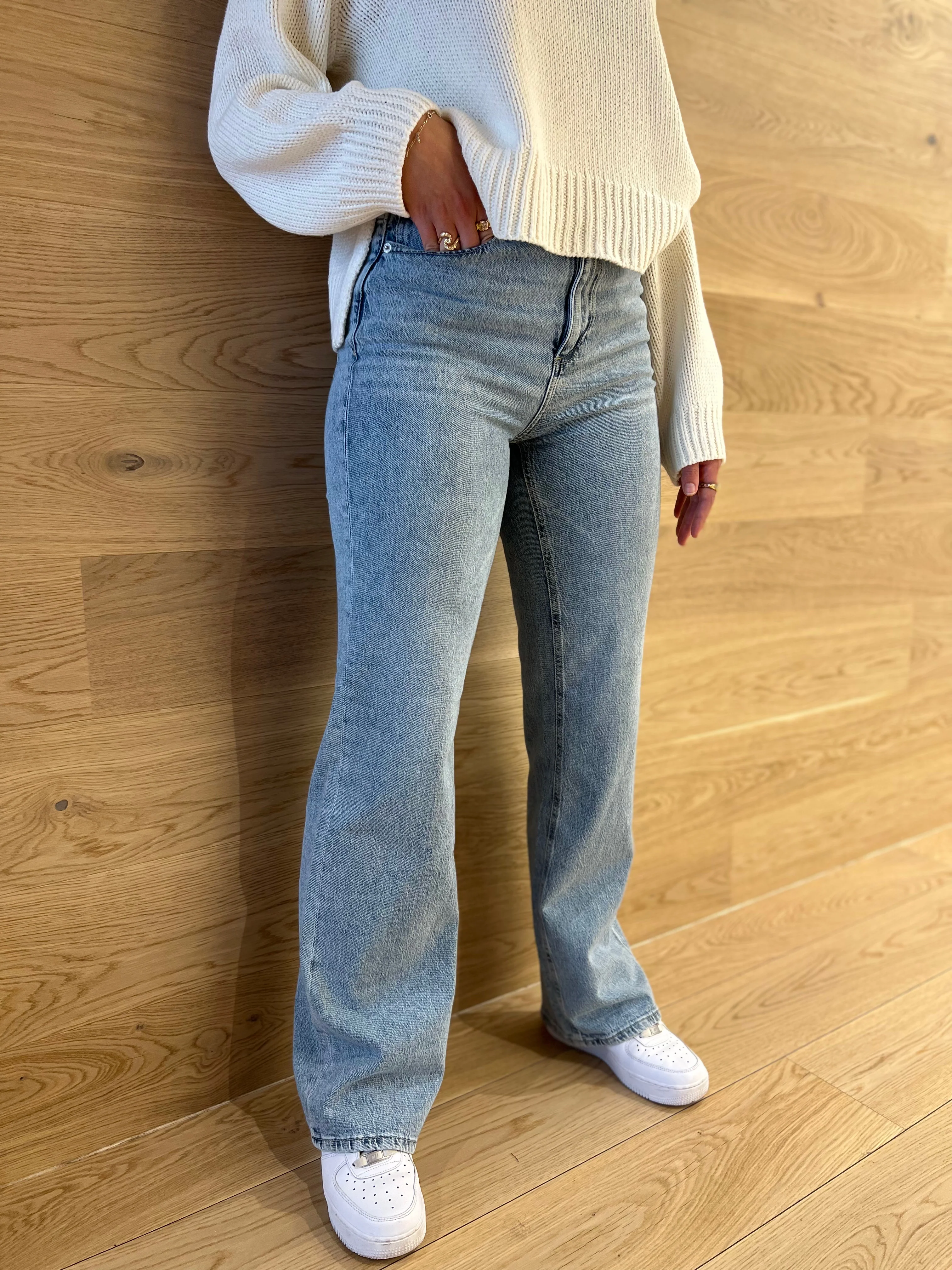 VMTESSA Wide Jeans - Light Blue Denim - Image 23
