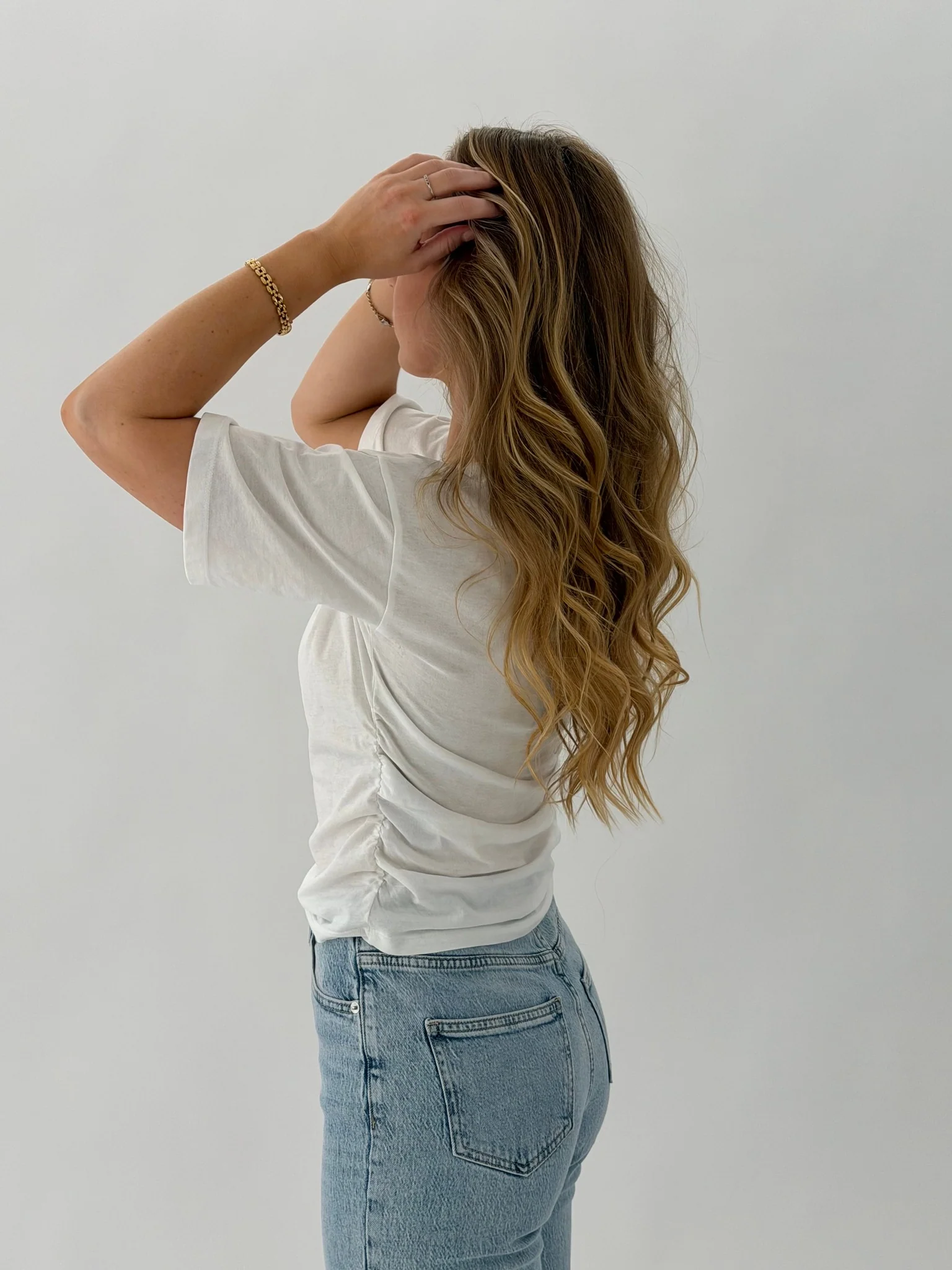 VMTESSA Wide Jeans - Light Blue Denim - Image 6