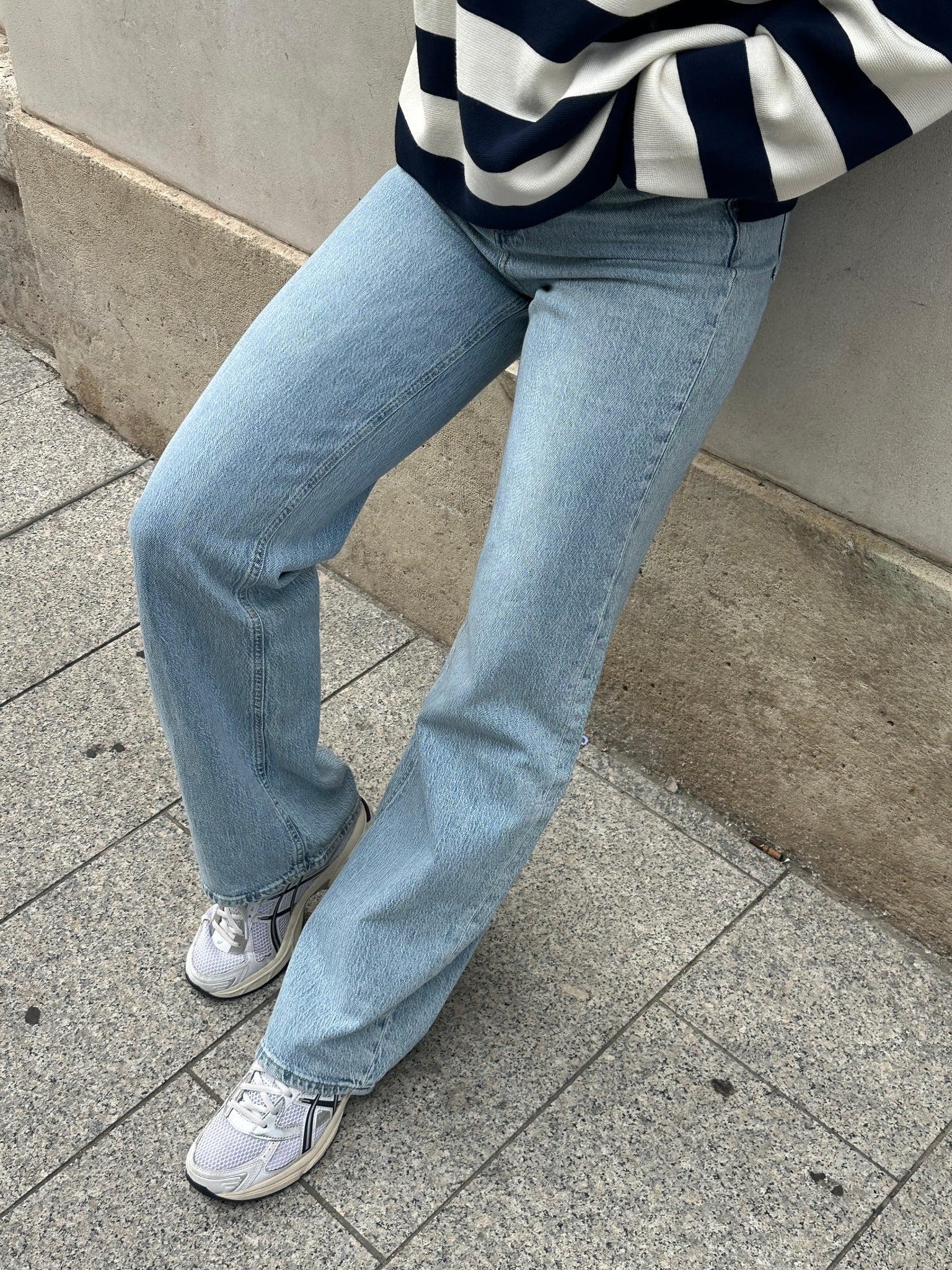 VMTESSA Wide Jeans - Light Blue Denim - Image 8