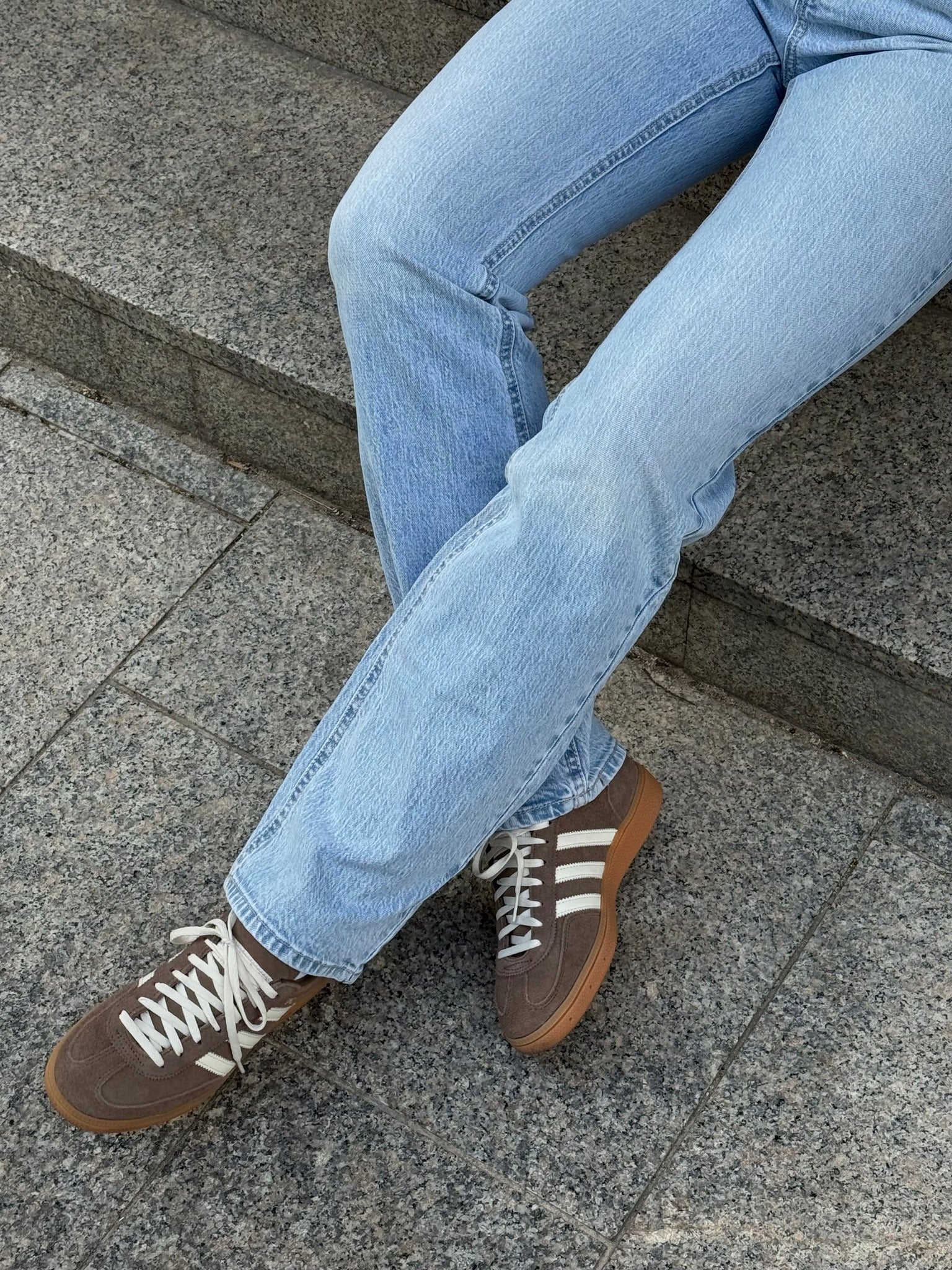 VMTESSA Straight Jeans - Light Blue Denim - Image 8