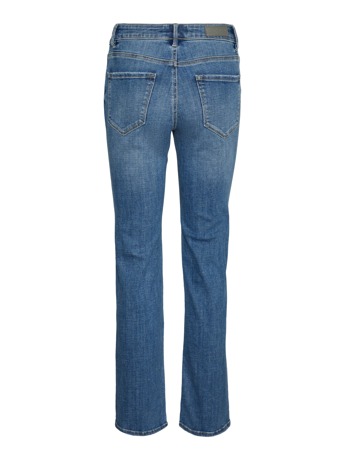 VMFLASH Straight Jeans - Medium Blue Denim - Image 4